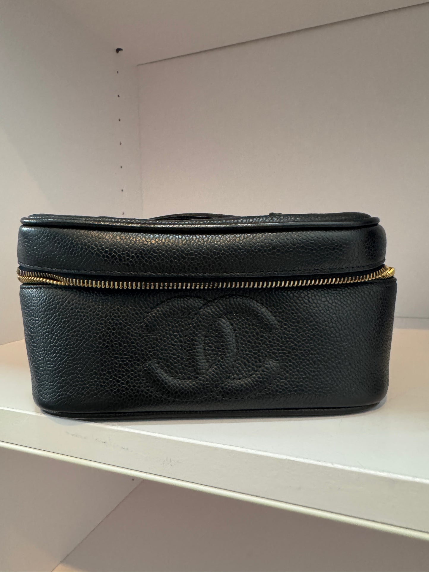 Chanel Vanity Caviar Small