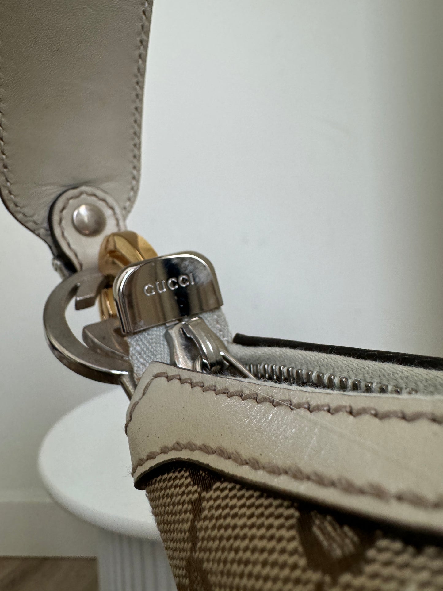 Gucci GG Canvas Twins Hobo