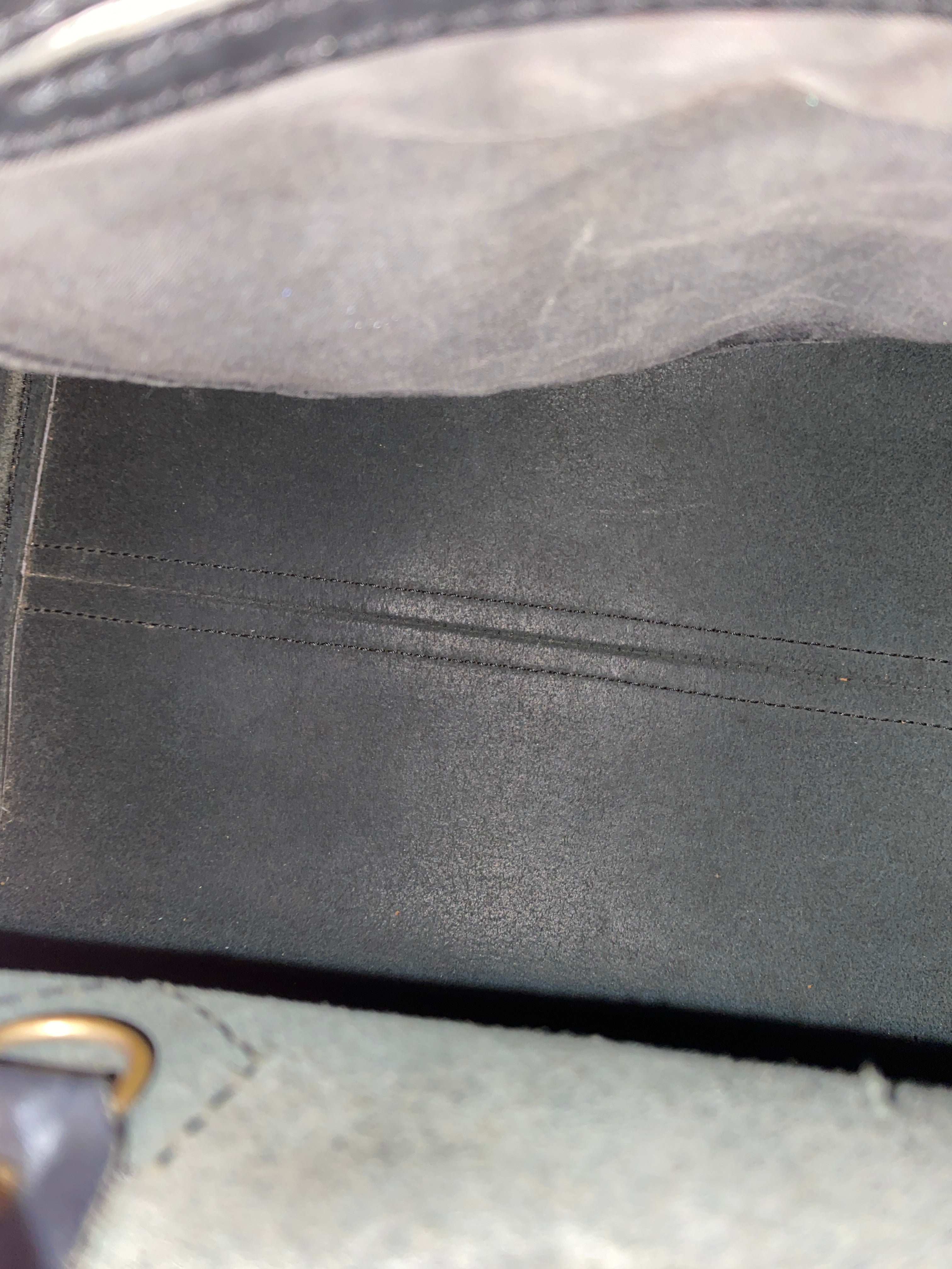 Louis Vuitton Speedy 30 epi black