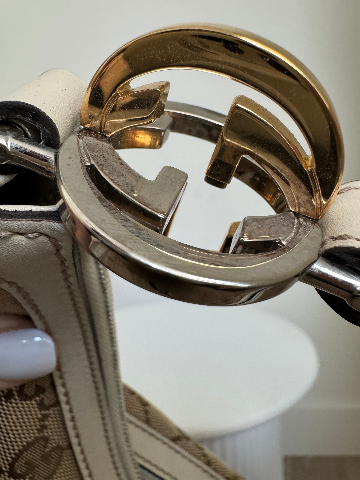 Gucci GG Canvas Twins Hobo