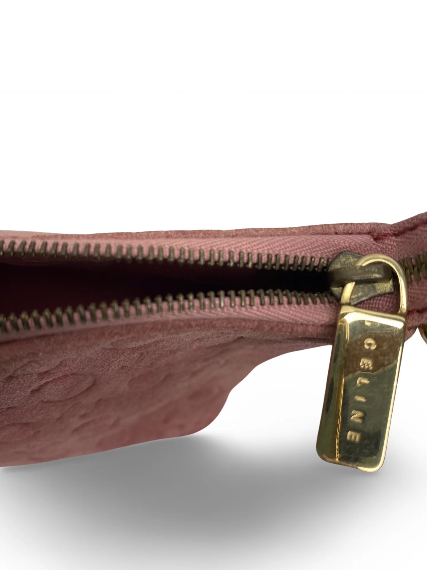 Céline Vintage Pink Suede Bag