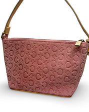 Céline Vintage Pink Suede Bag