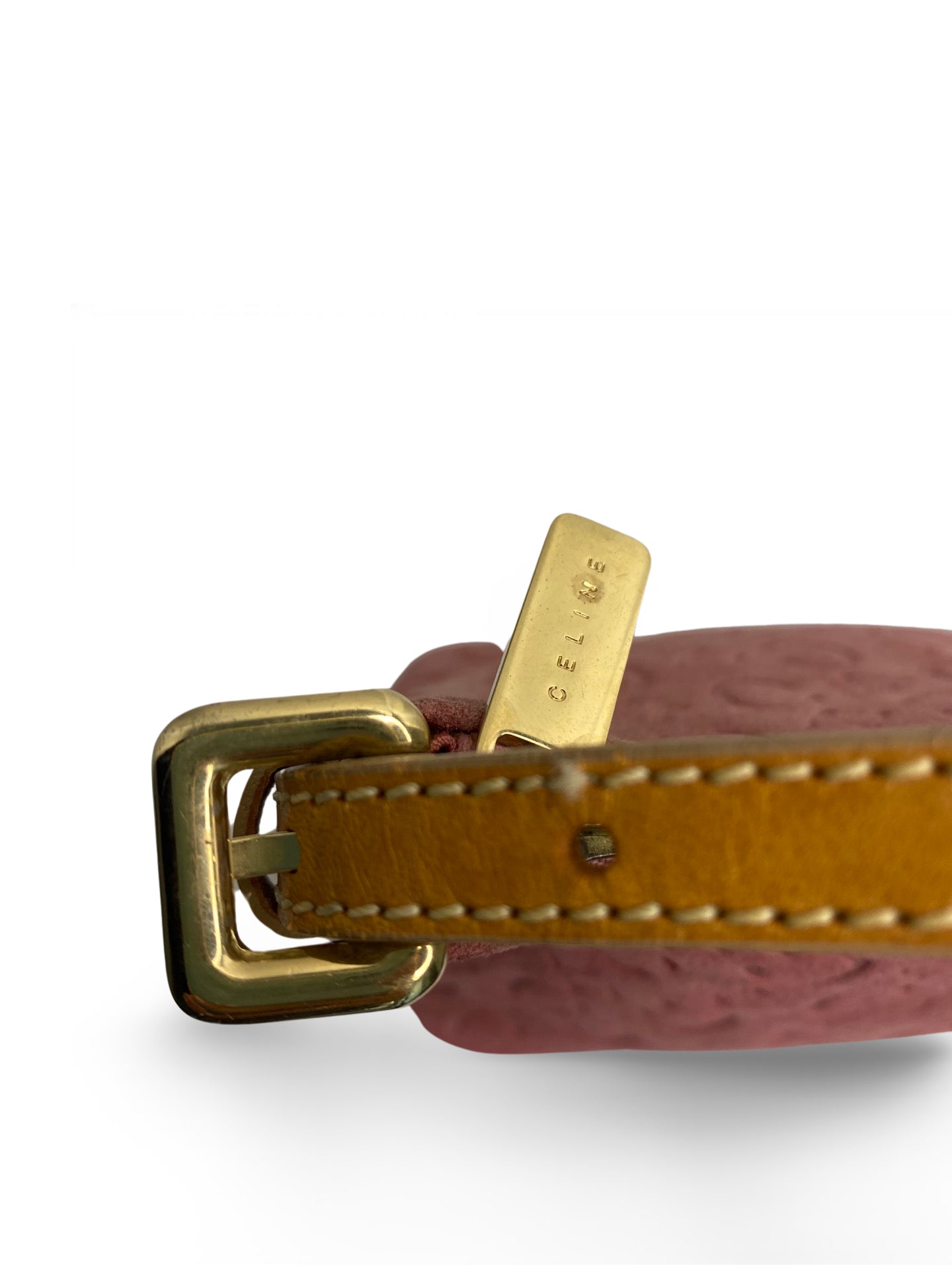 Céline Vintage Pink Suede Bag