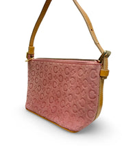 Céline Vintage Pink Suede Bag