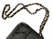 Vintage Chanel Flap Bag 24k gold plated