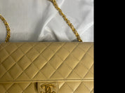 Chanel Single Flapbag Beige GWH SMALL