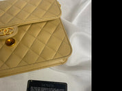 Chanel Single Flapbag Beige GWH SMALL