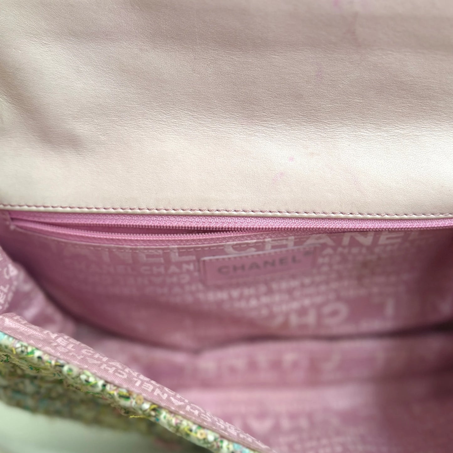 Chanel Tweed Shoulder Bag