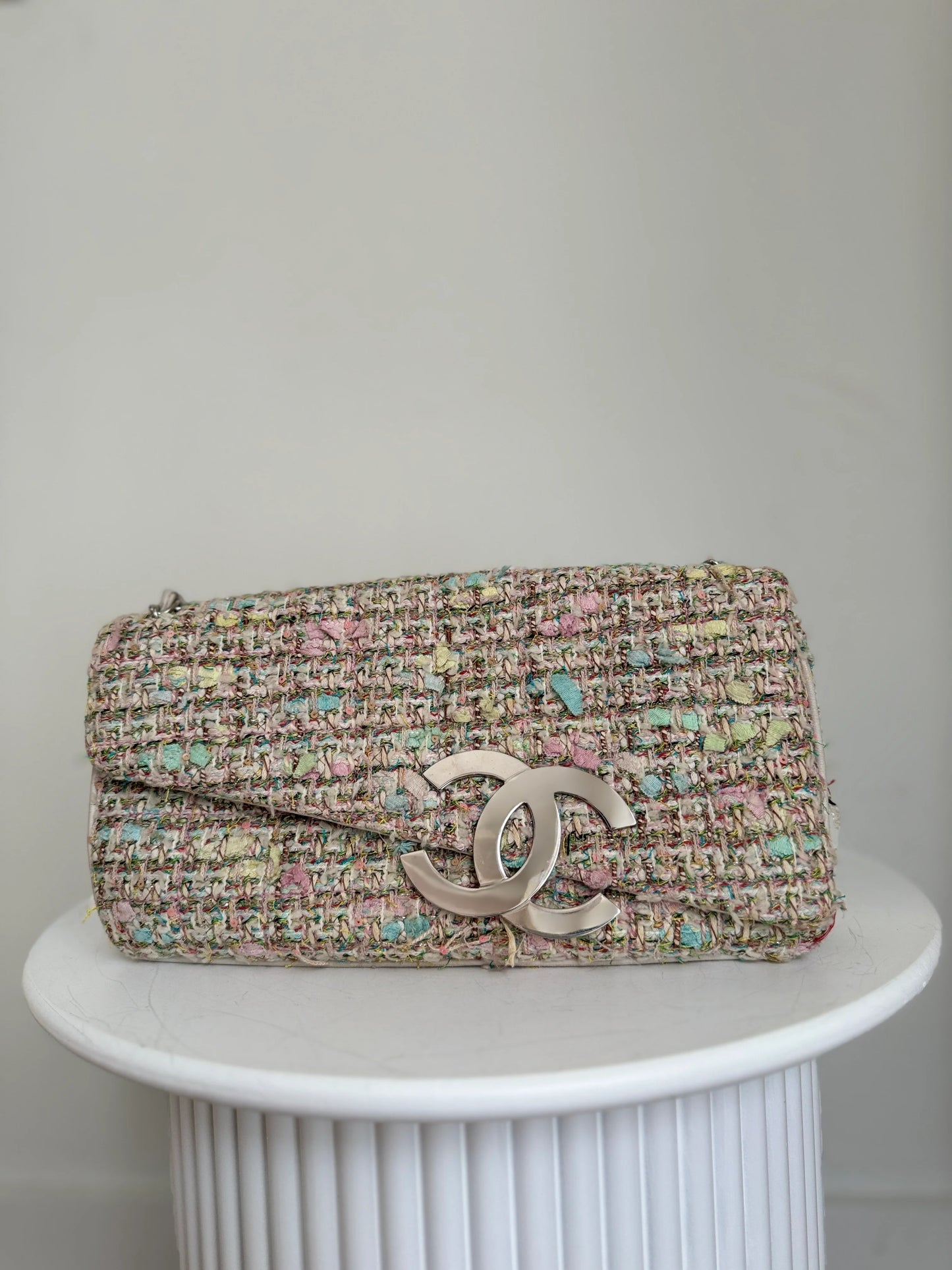 Chanel Tweed Shoulder Bag