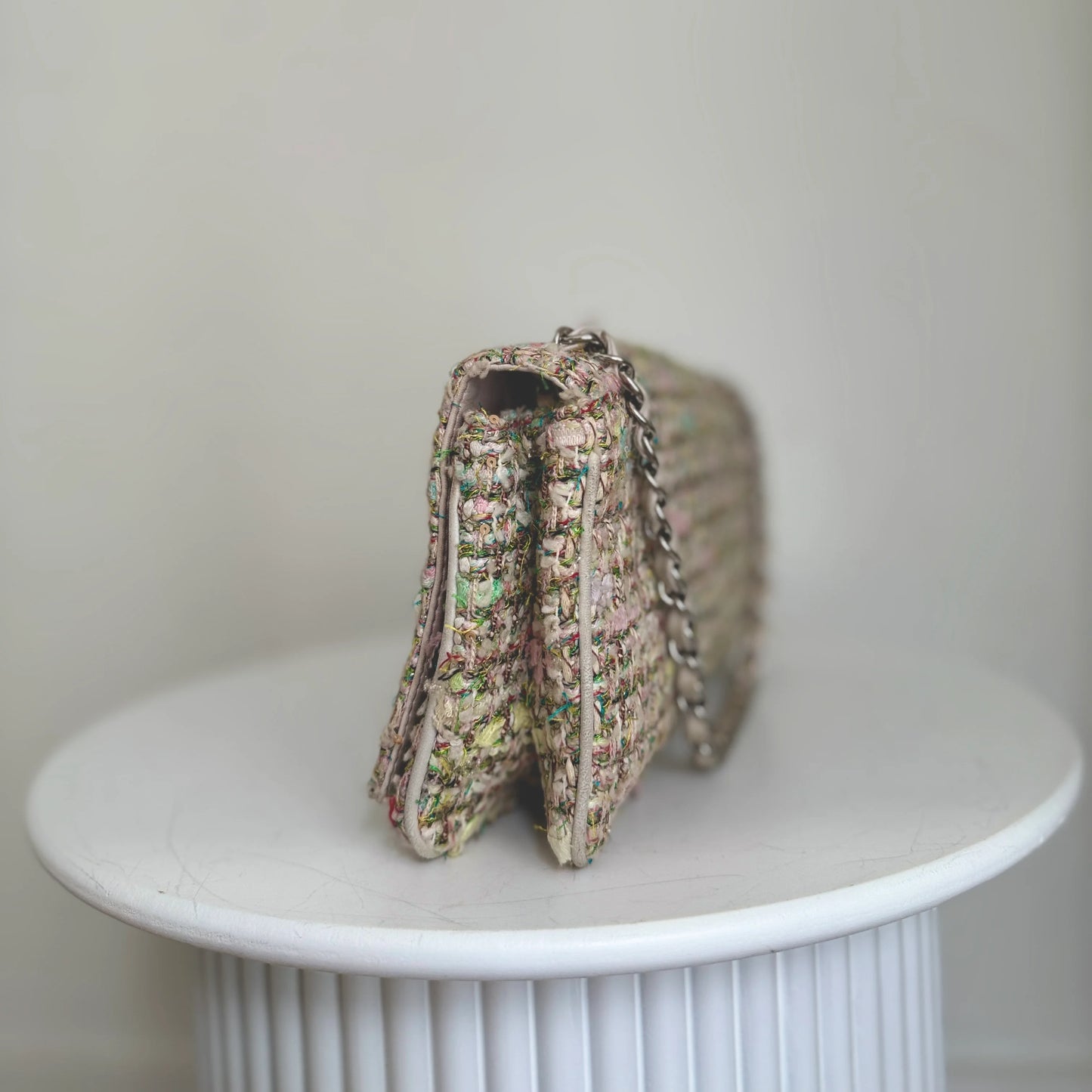 Chanel Tweed Shoulder Bag
