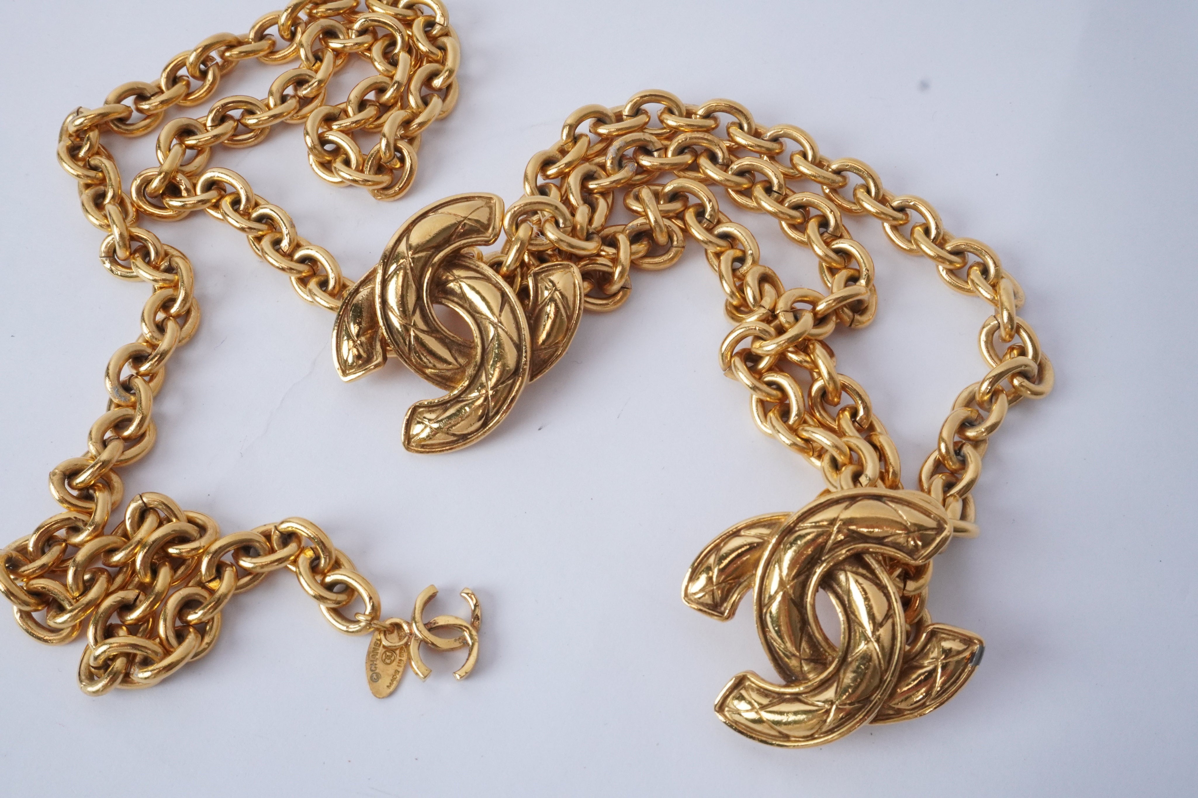 Chanel Chain Belt Matelasse