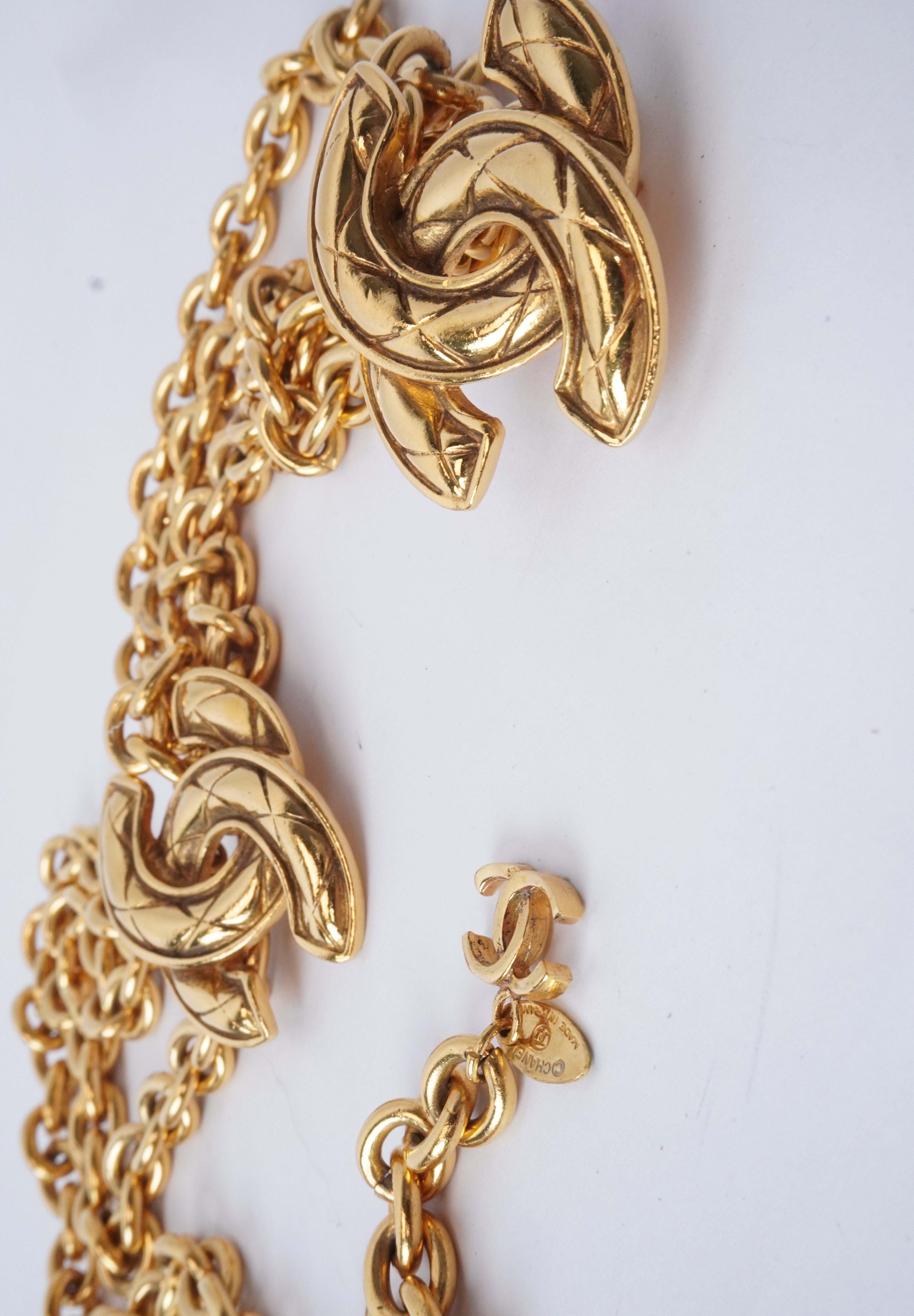 Chanel Chain Belt Matelasse