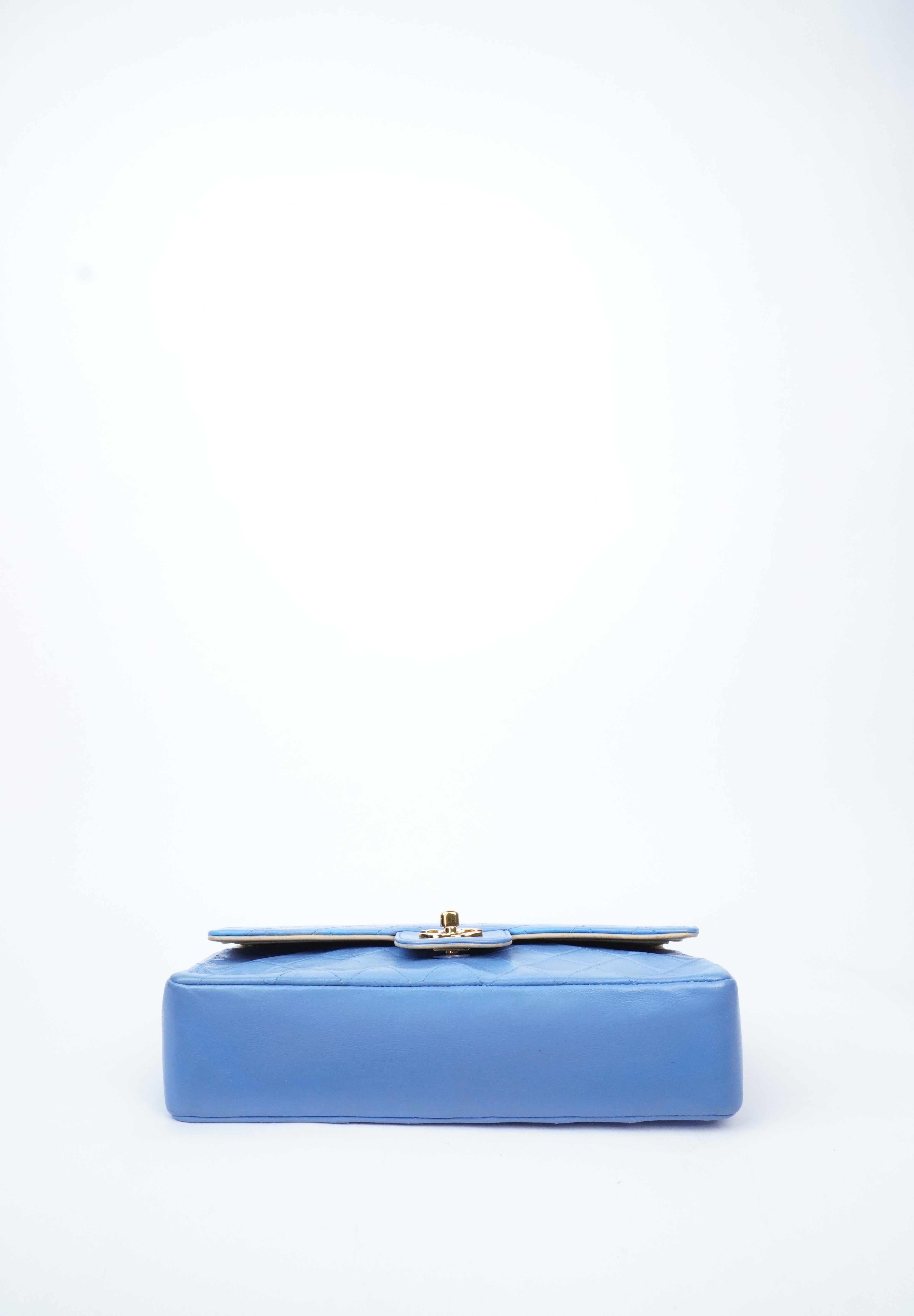 Chanel Double Flap Blue