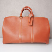 Louis Vuitton Keepall 45 Epi Kenian Brown