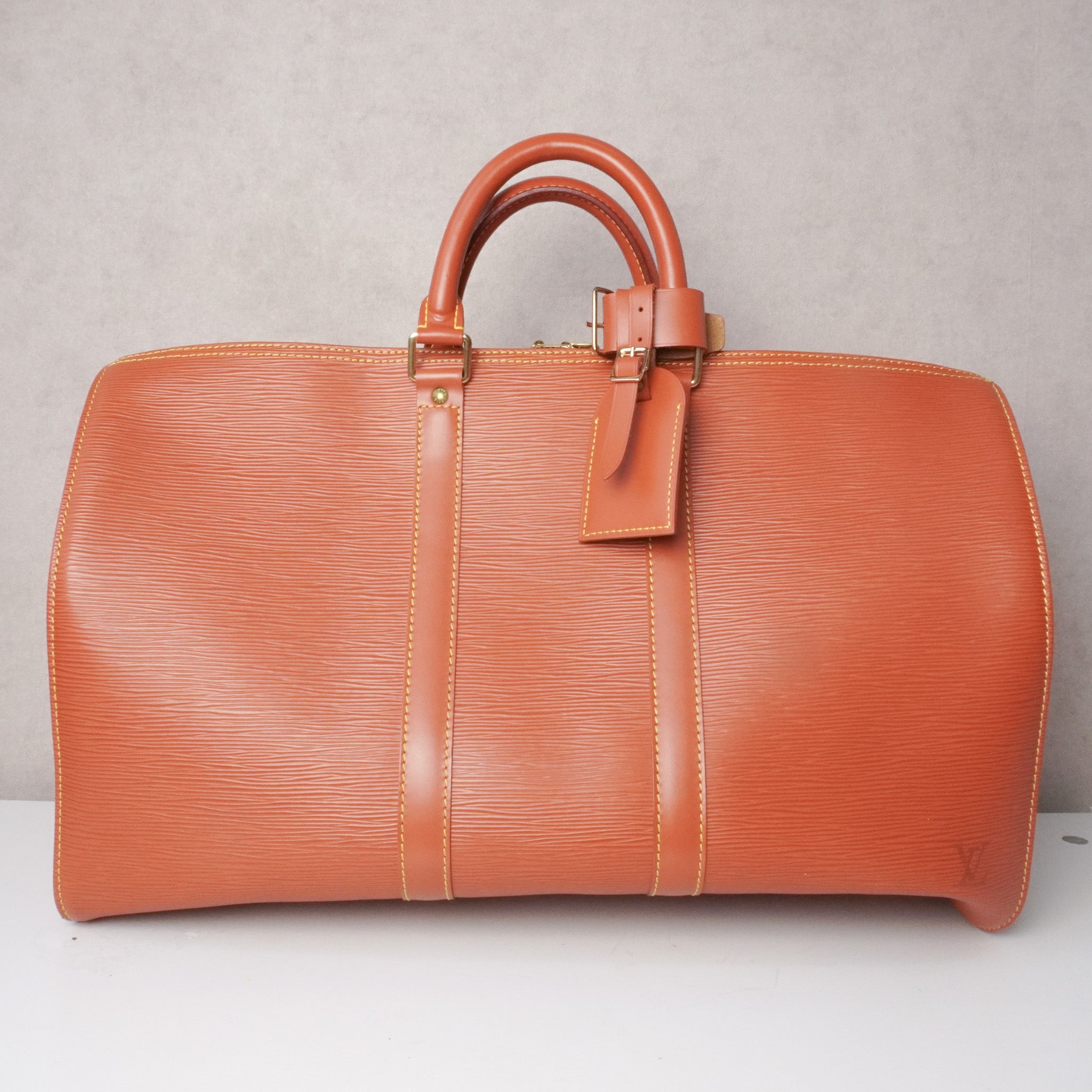 Louis Vuitton Keepall 45 Epi Kenian Brown