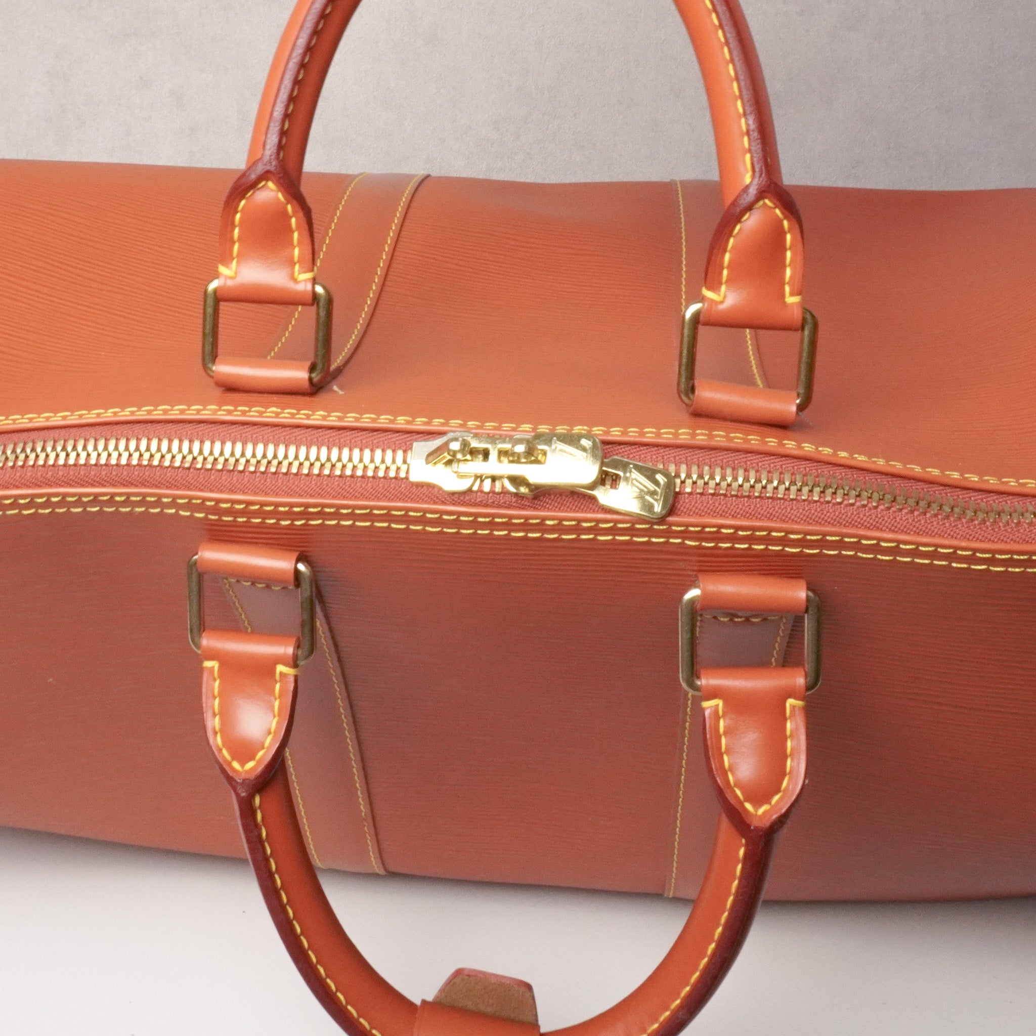 Louis Vuitton Keepall 45 Epi Kenian Brown