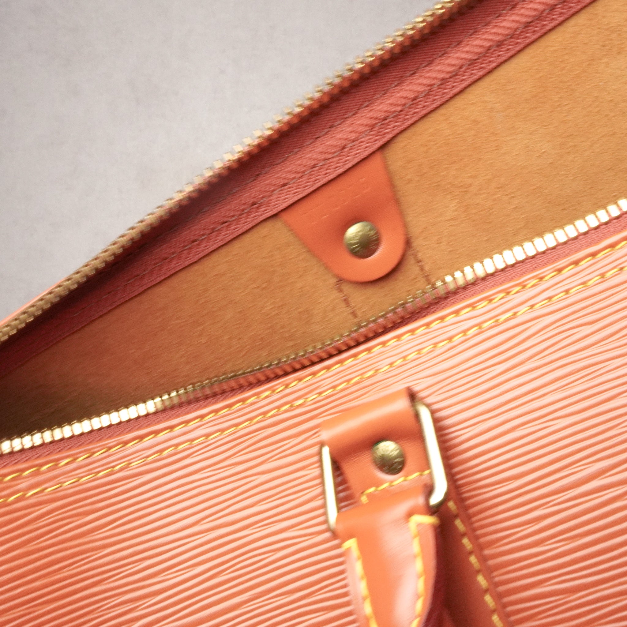 Louis Vuitton Keepall 45 Epi Kenian Brown