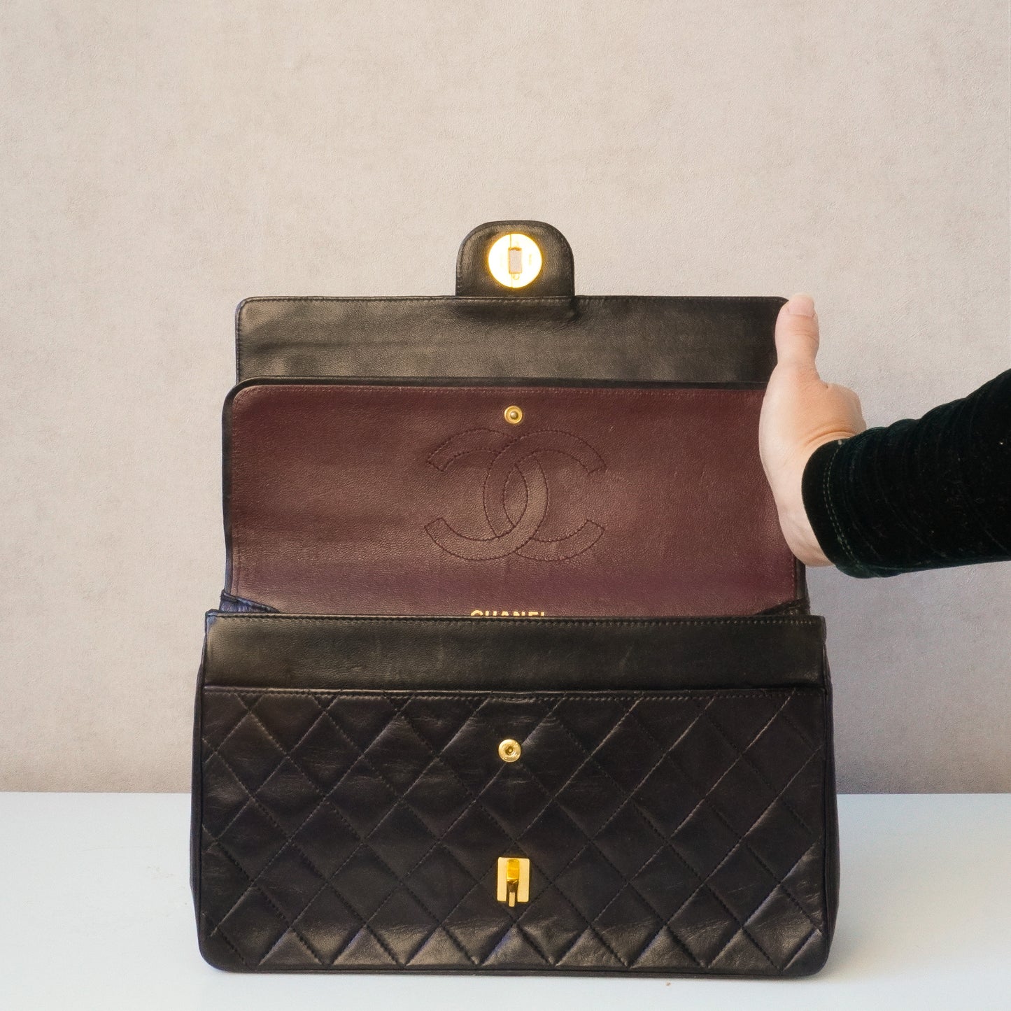 Chanel Double Flap Medium Mademoiselle Chain