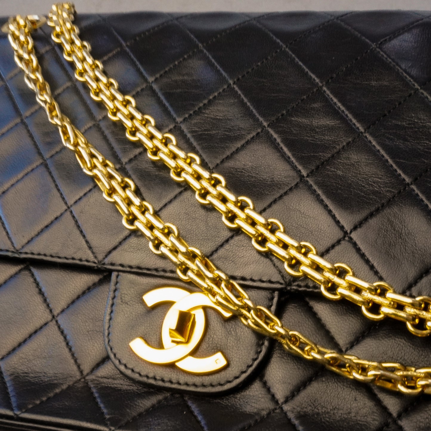 Chanel Double Flap Medium Mademoiselle Chain