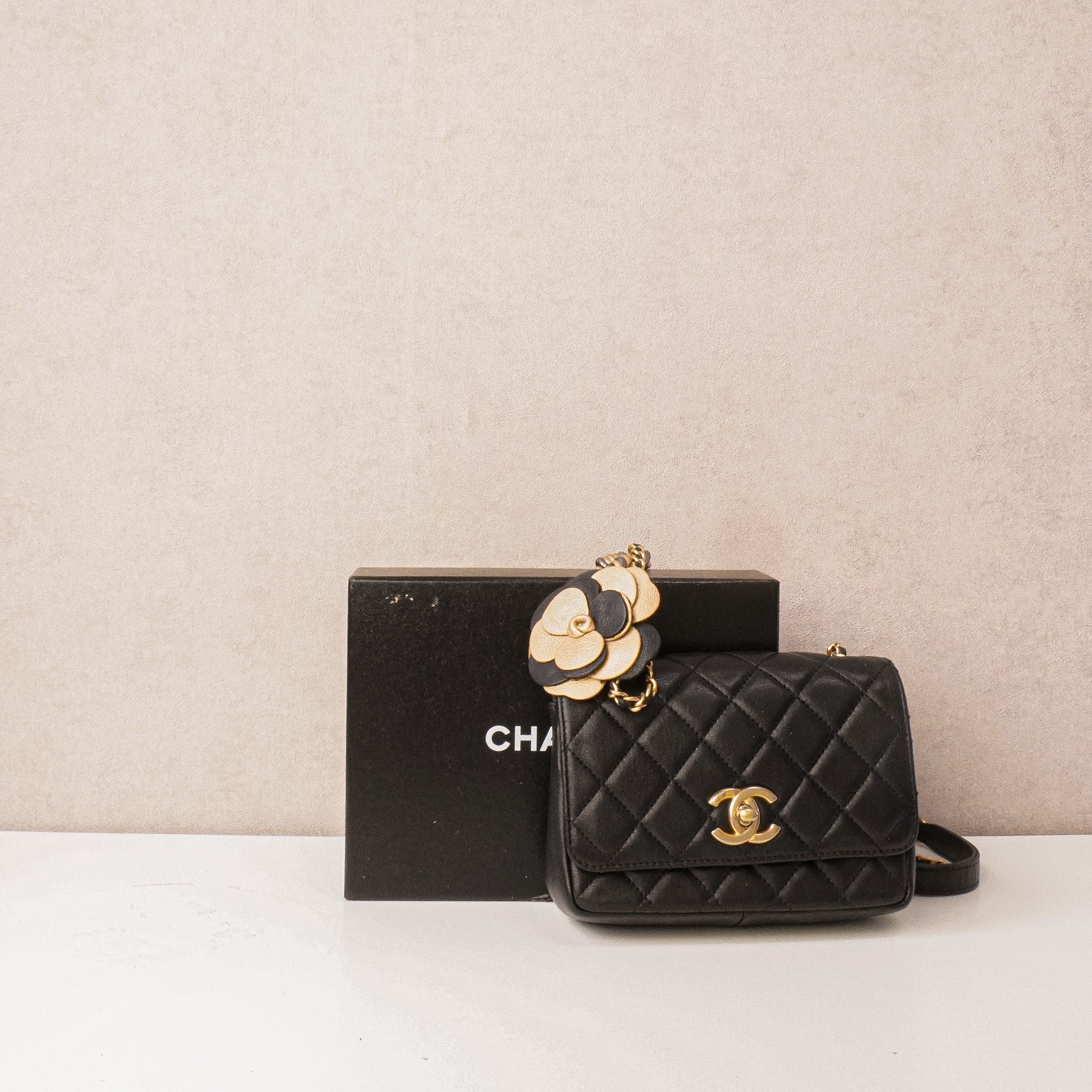 Chanel Private Affair Camelia Flapbag