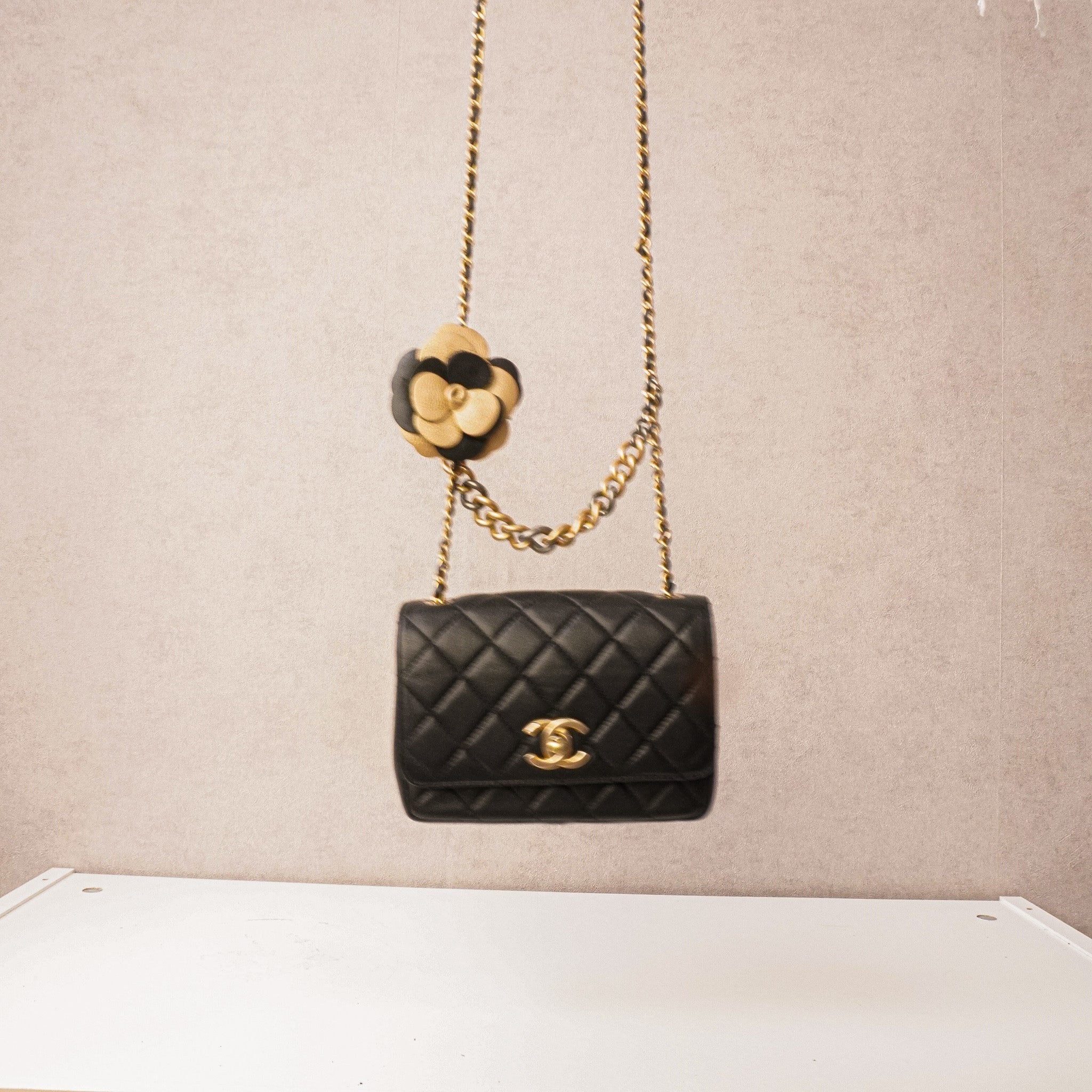 Chanel Private Affair Camelia Flapbag