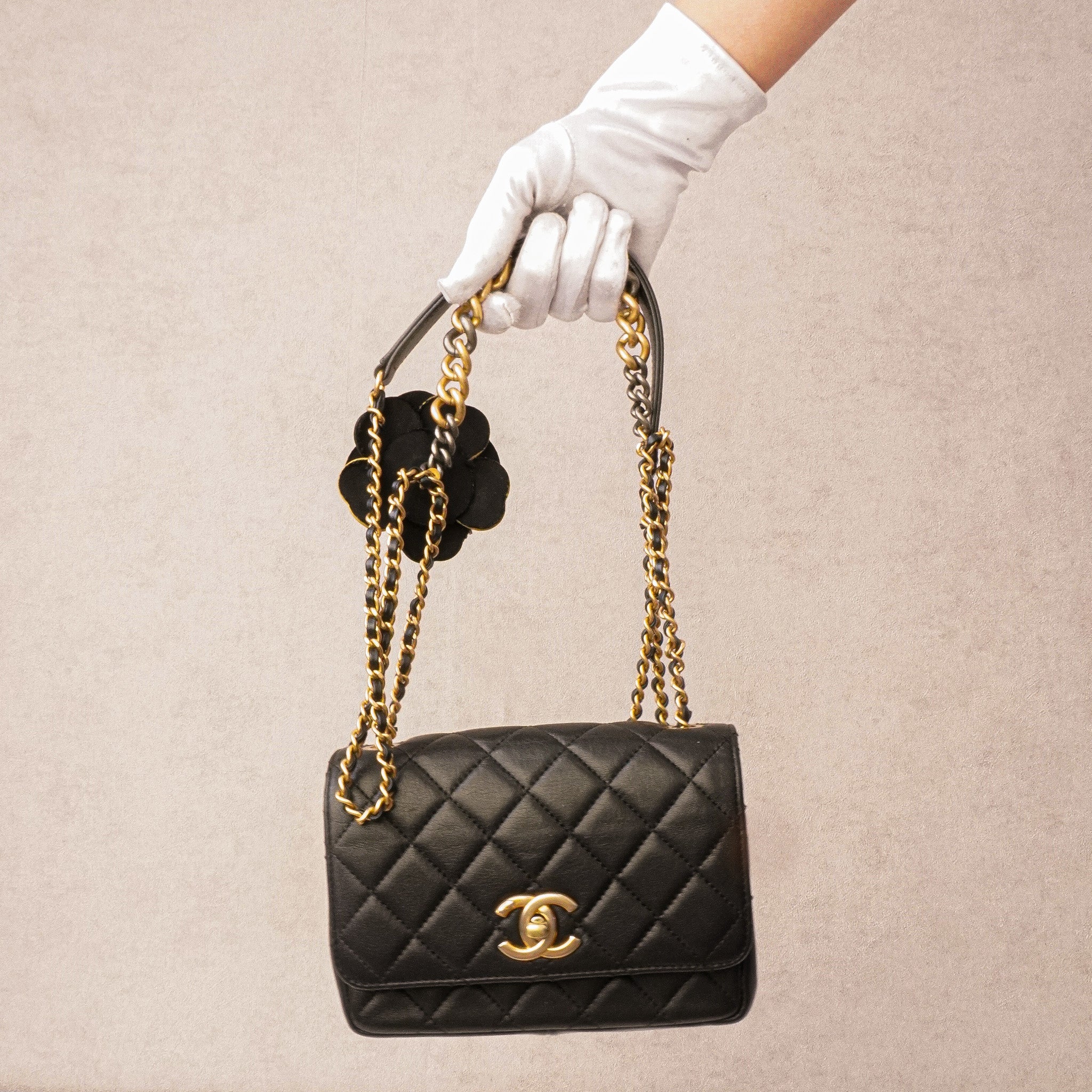 Chanel Private Affair Camelia Flapbag