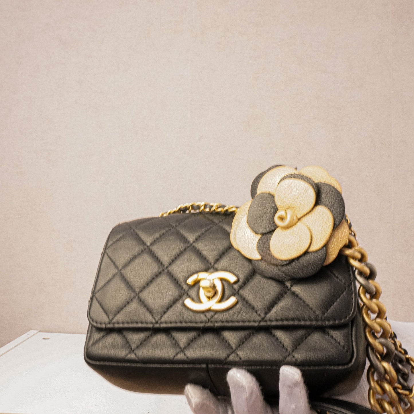 Chanel Private Affair Camelia Flapbag