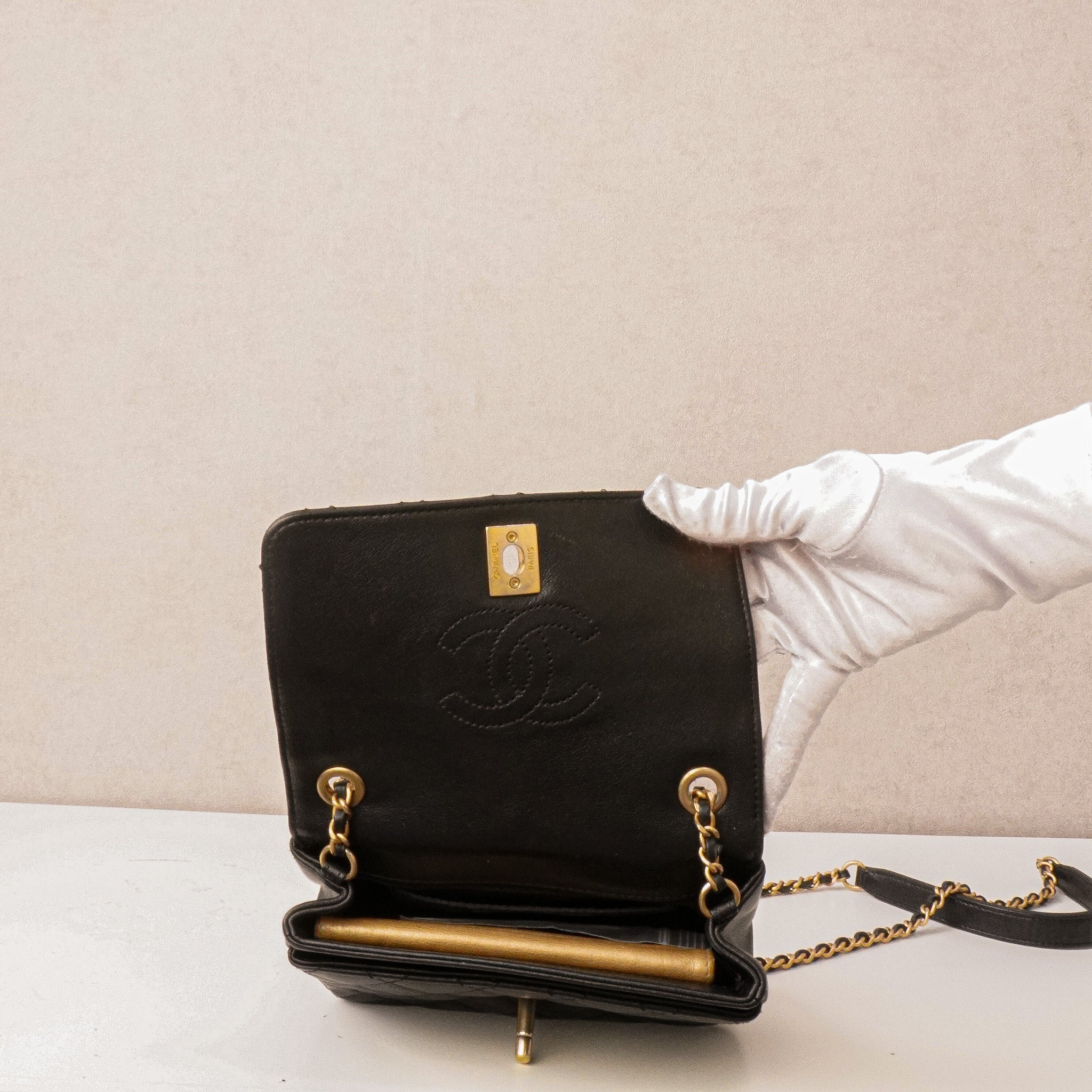 Chanel Private Affair Camelia Flapbag