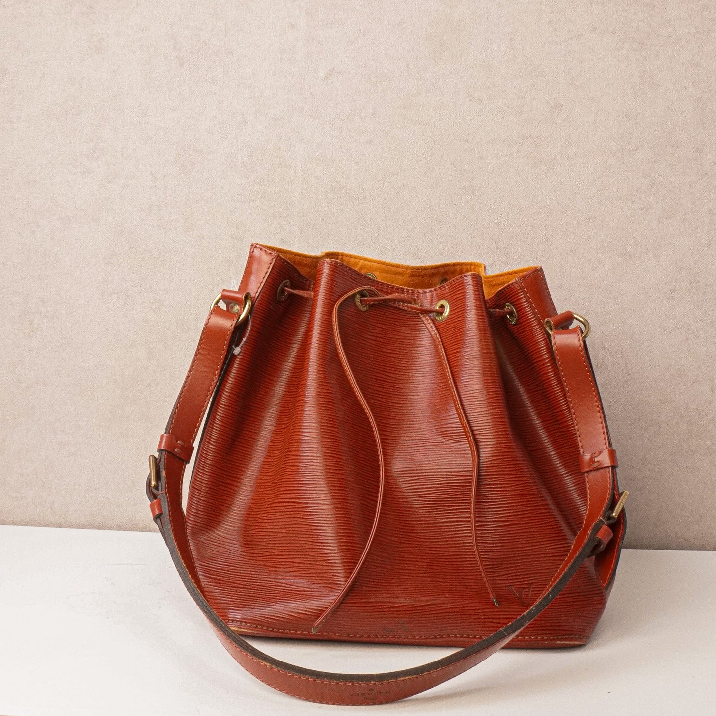 Louis Vuitton Petit Noé Epi Kenyan Brown