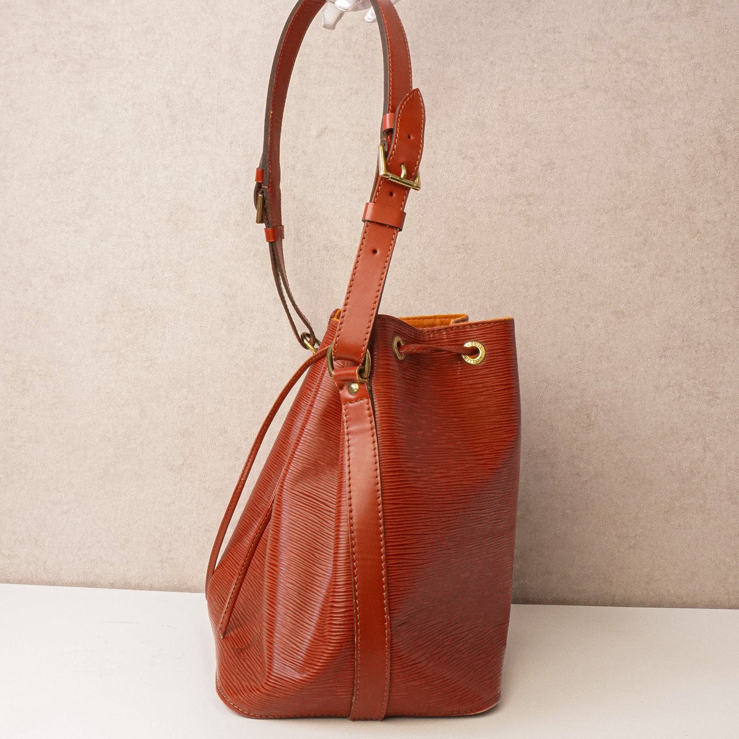 Louis Vuitton Petit Noé Epi Kenyan Brown
