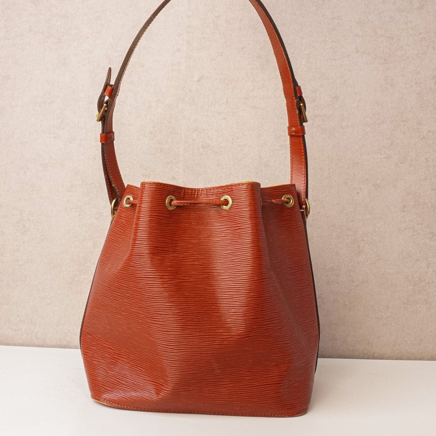 Louis Vuitton Petit Noé Epi Kenyan Brown