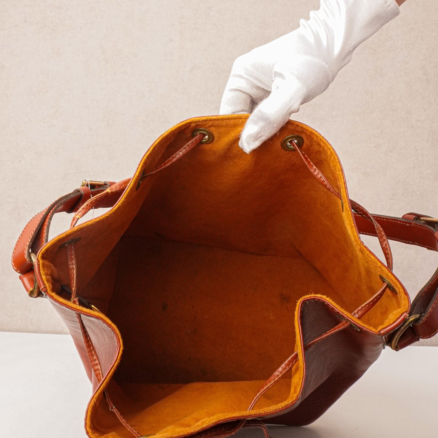 Louis Vuitton Petit Noé Epi Kenyan Brown