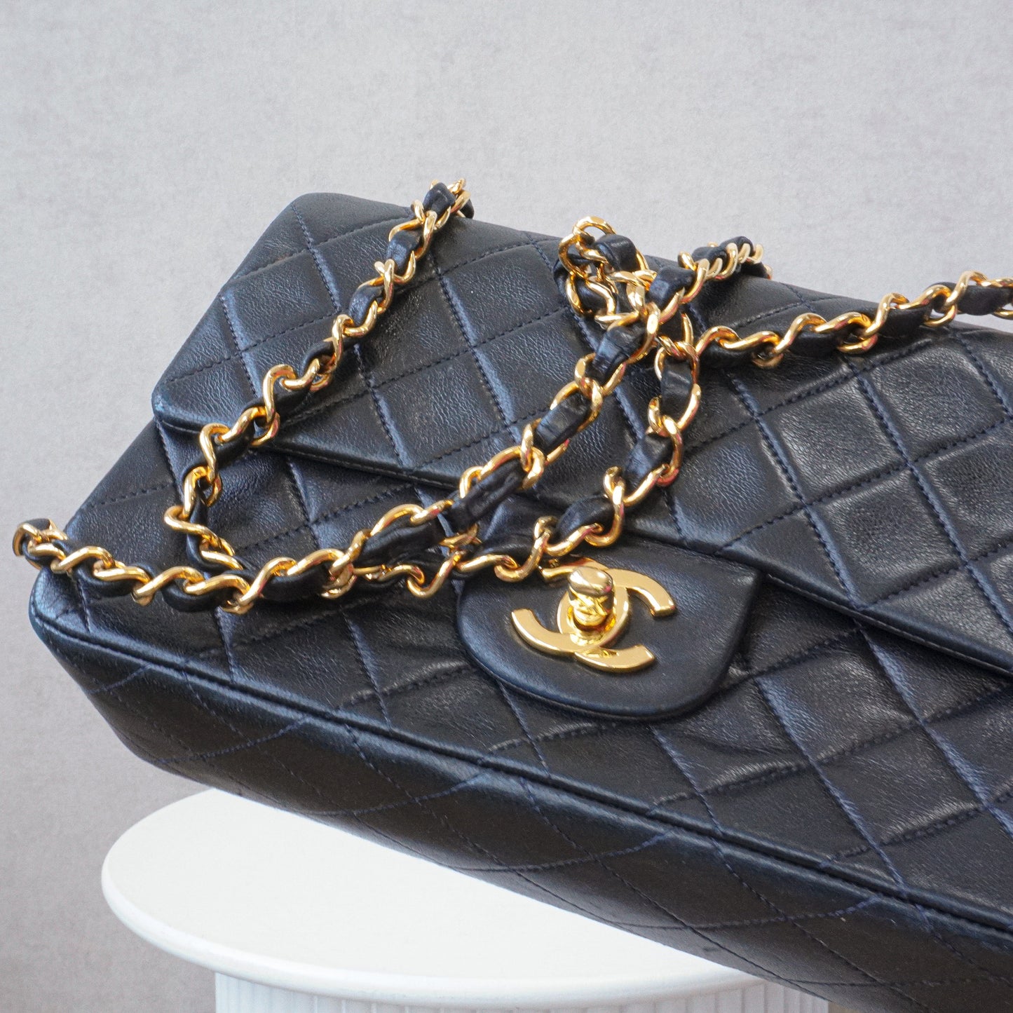 Classic Flapbag Small Double Flap 24k ghw