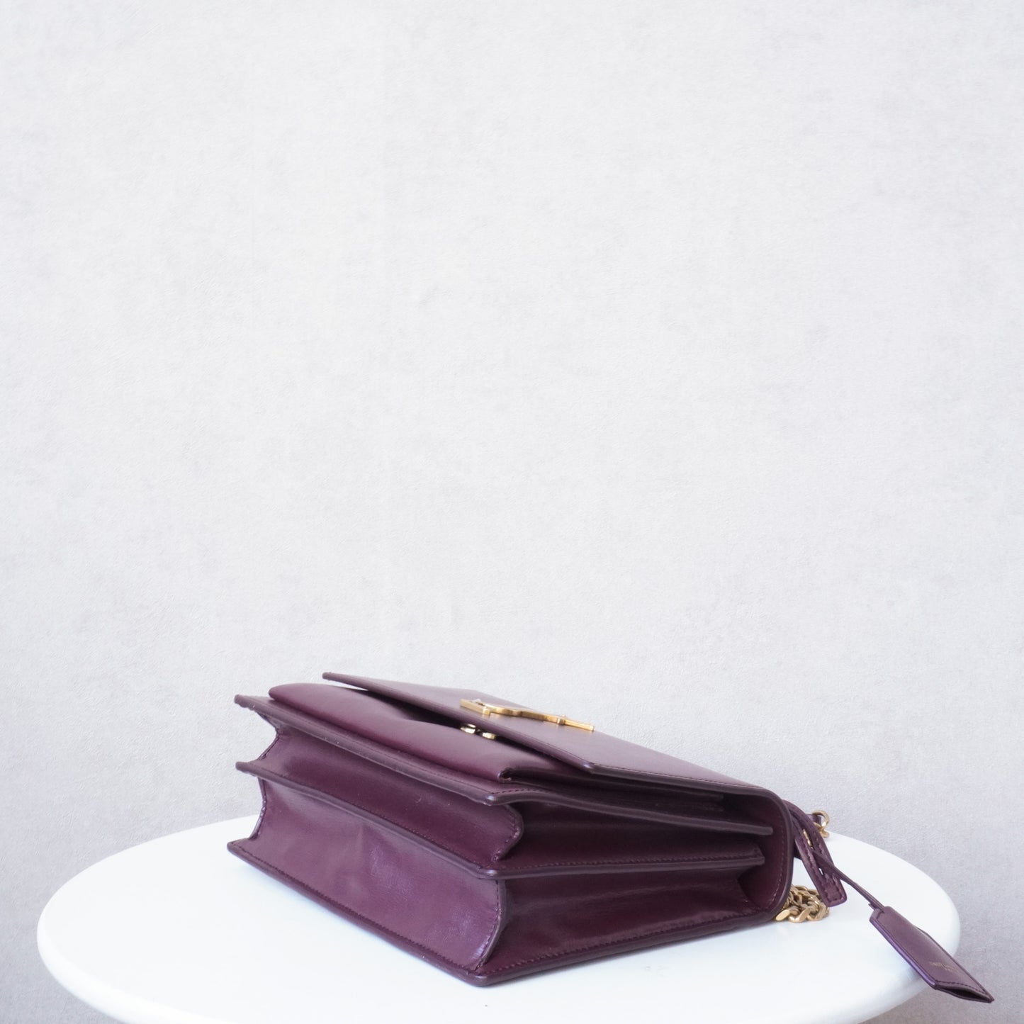 Saint Laurent Paris Sunset Burgundy Tas