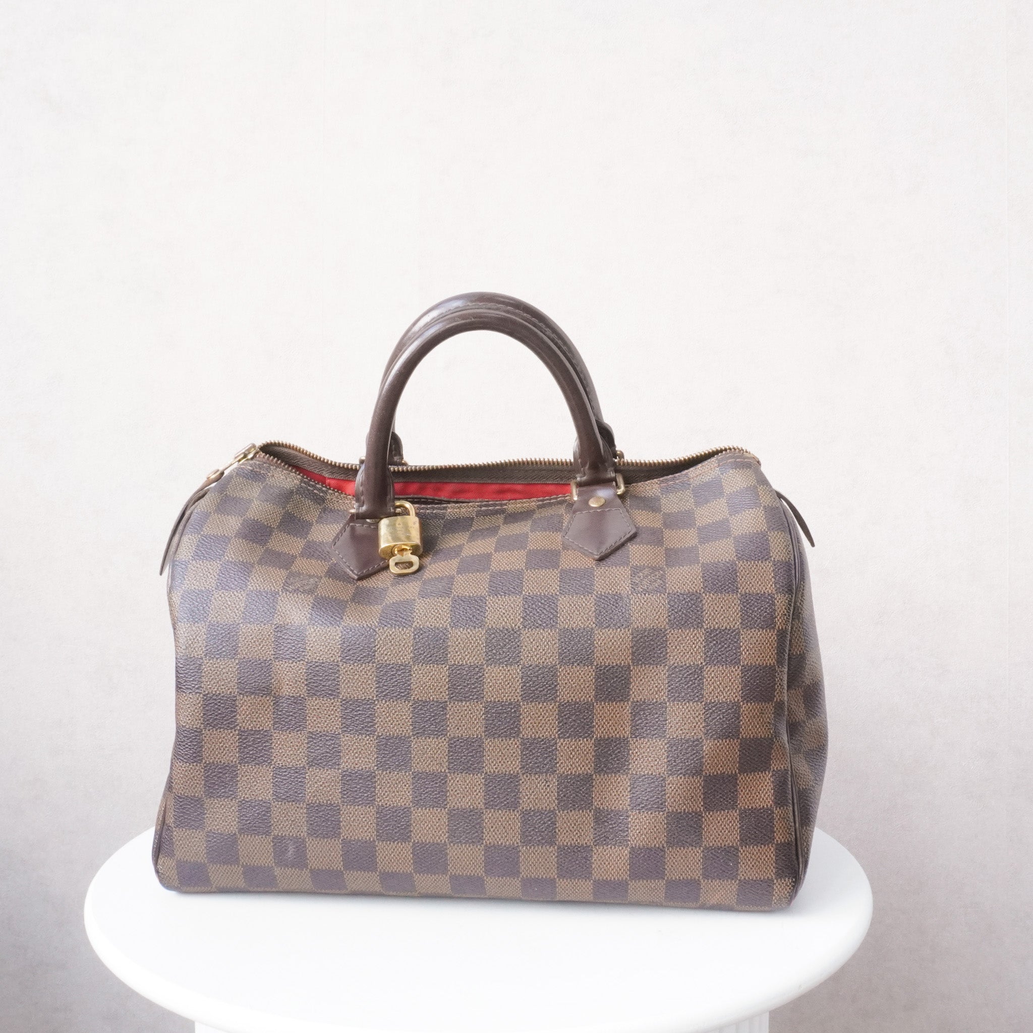 Louis Vuitton Speedy 30 Damier Ebene