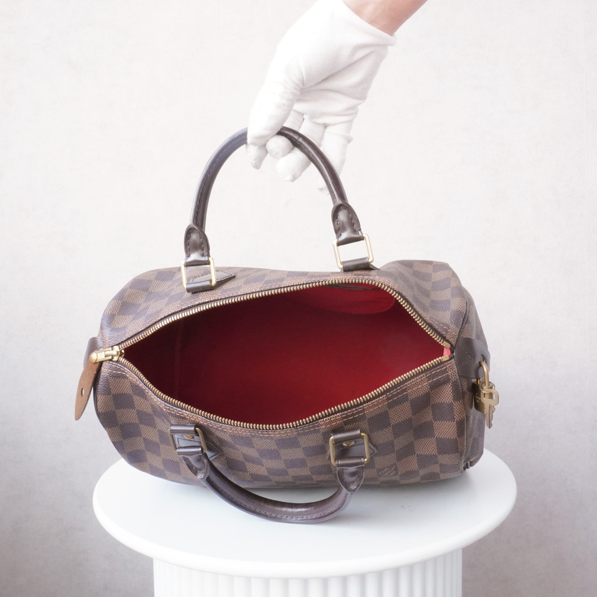 Louis Vuitton Speedy 30 Damier Ebene