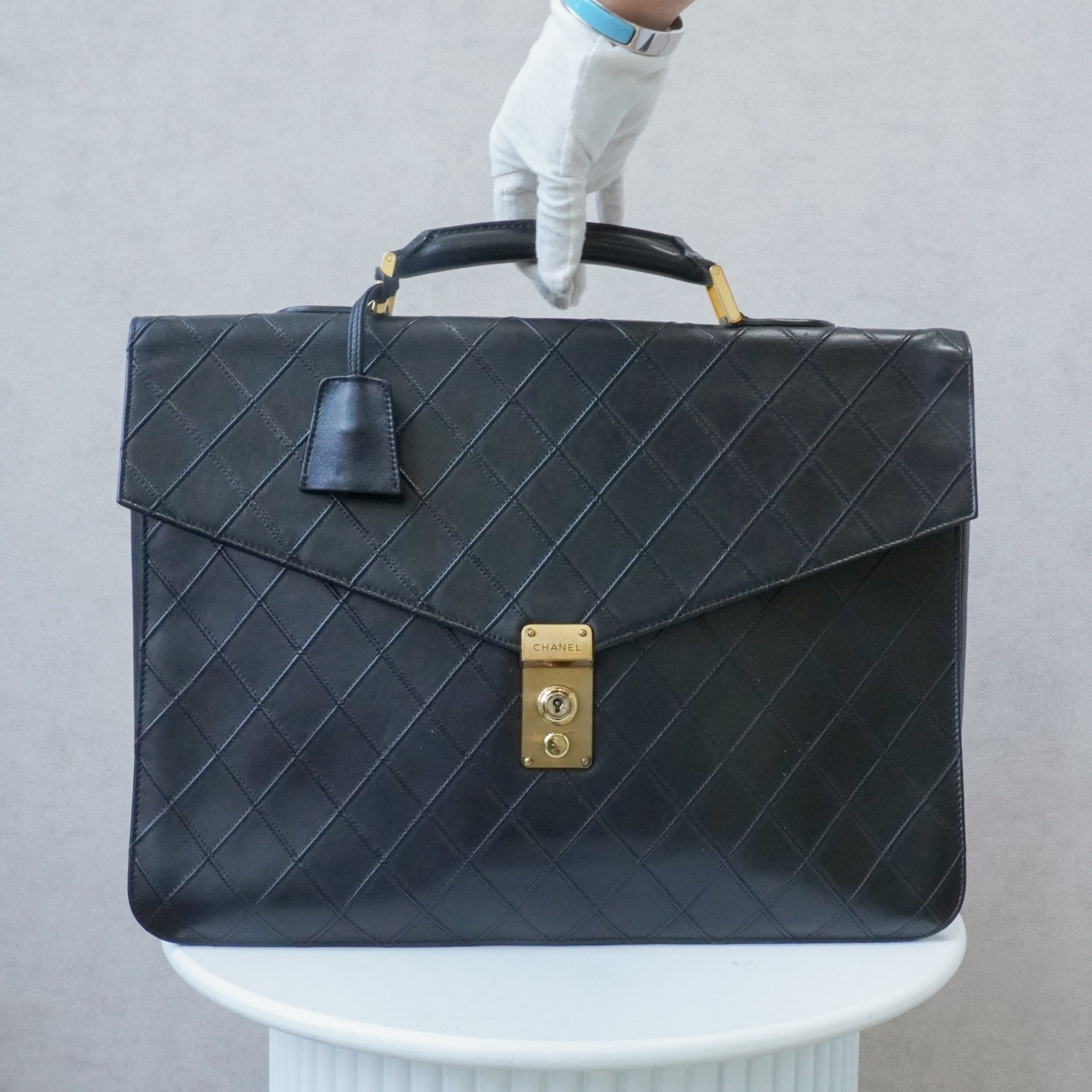 Chanel Matelassé business bag