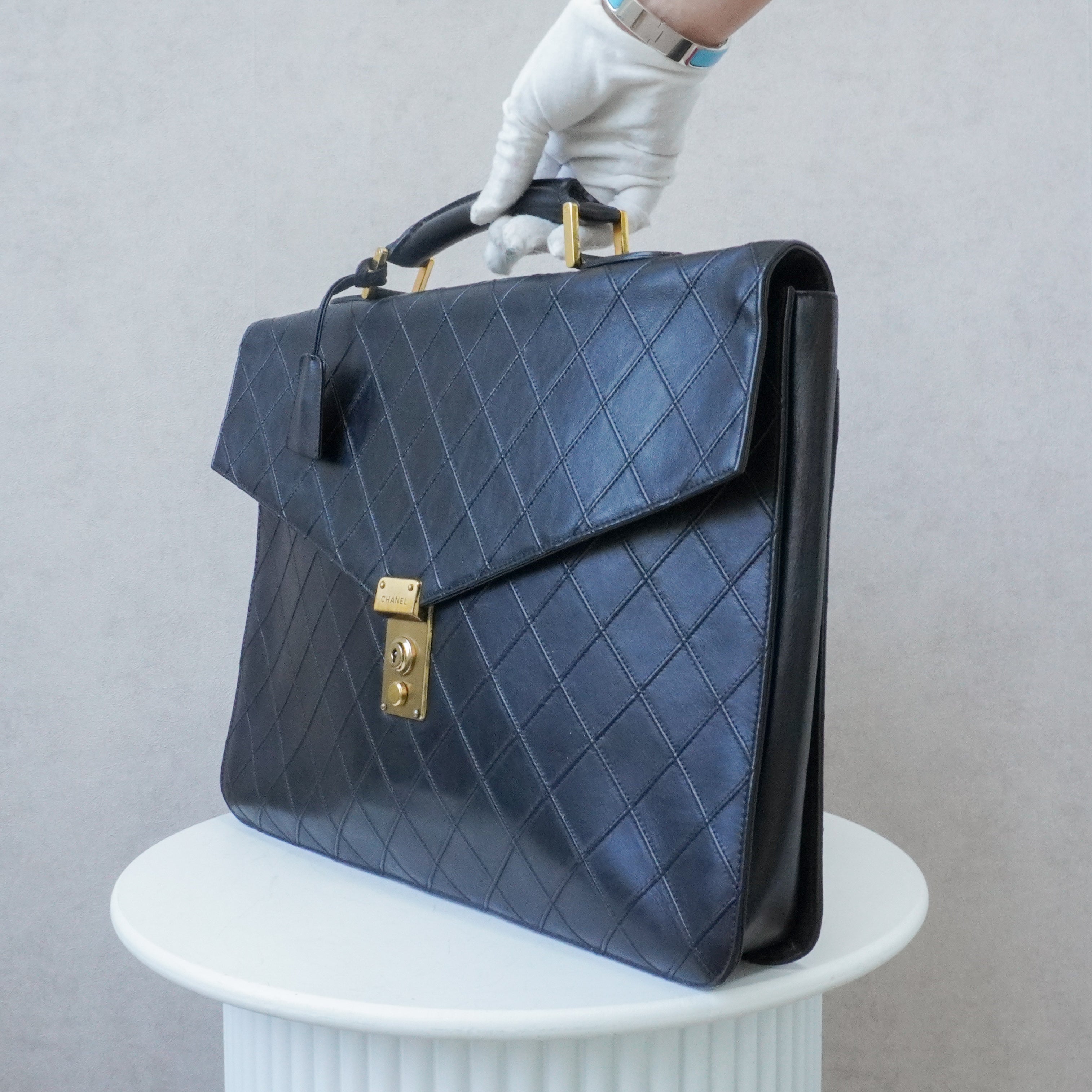 Chanel Matelassé business bag