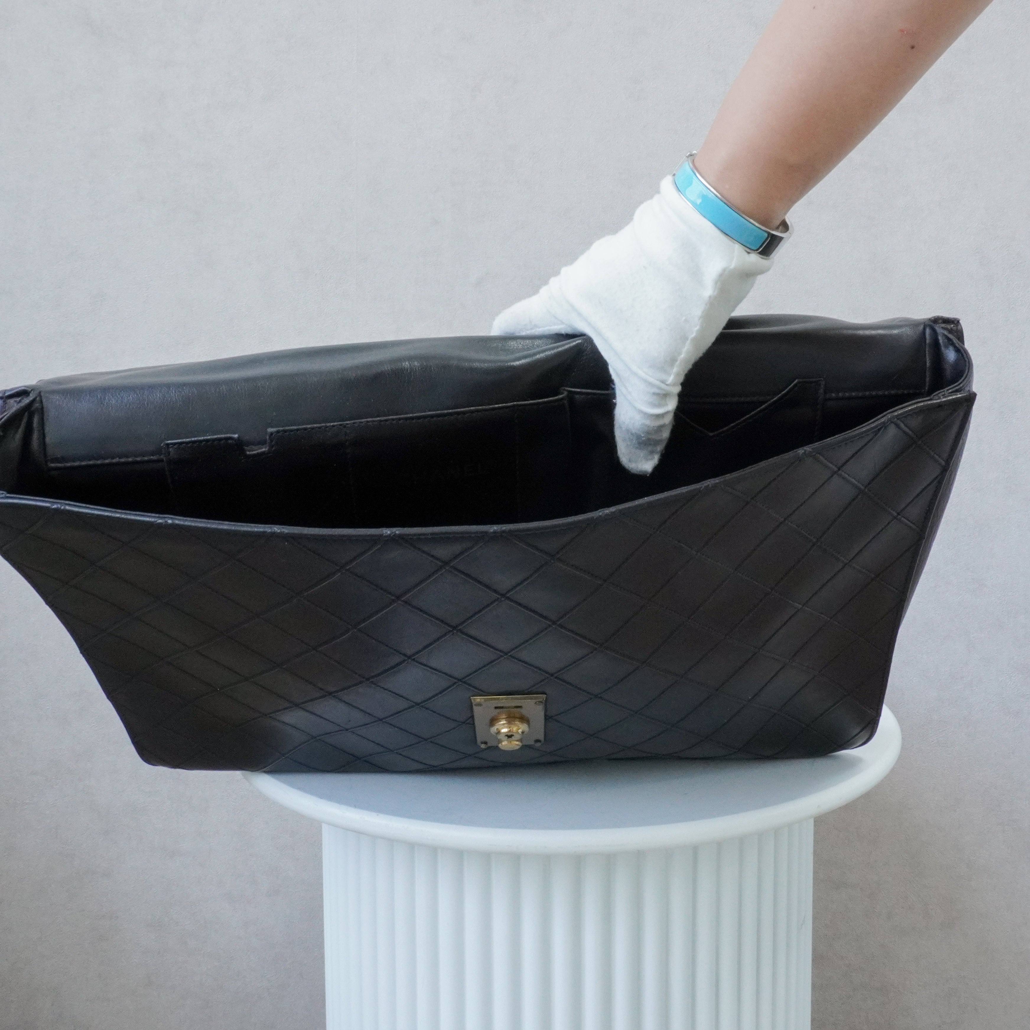 Chanel Matelassé business bag