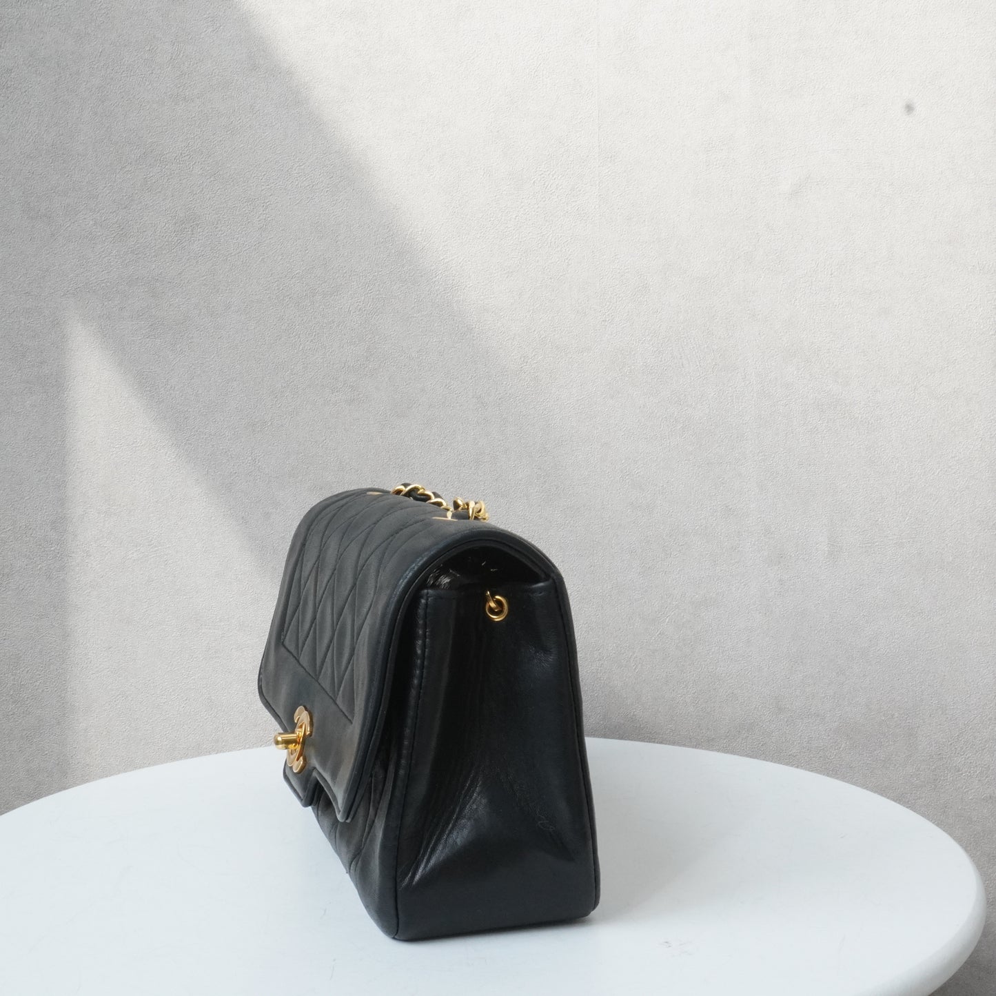 Chanel Single Flapbag Small 24 k ghw (1989-1991)