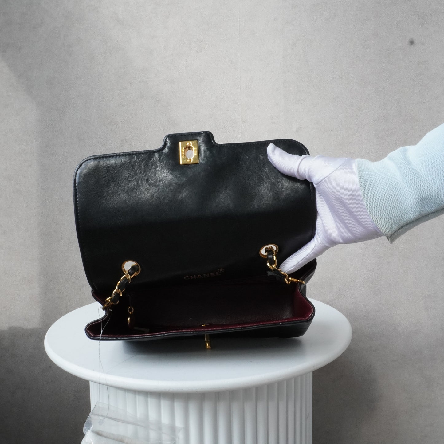 Chanel Single Flapbag Small 24 k ghw (1989-1991)