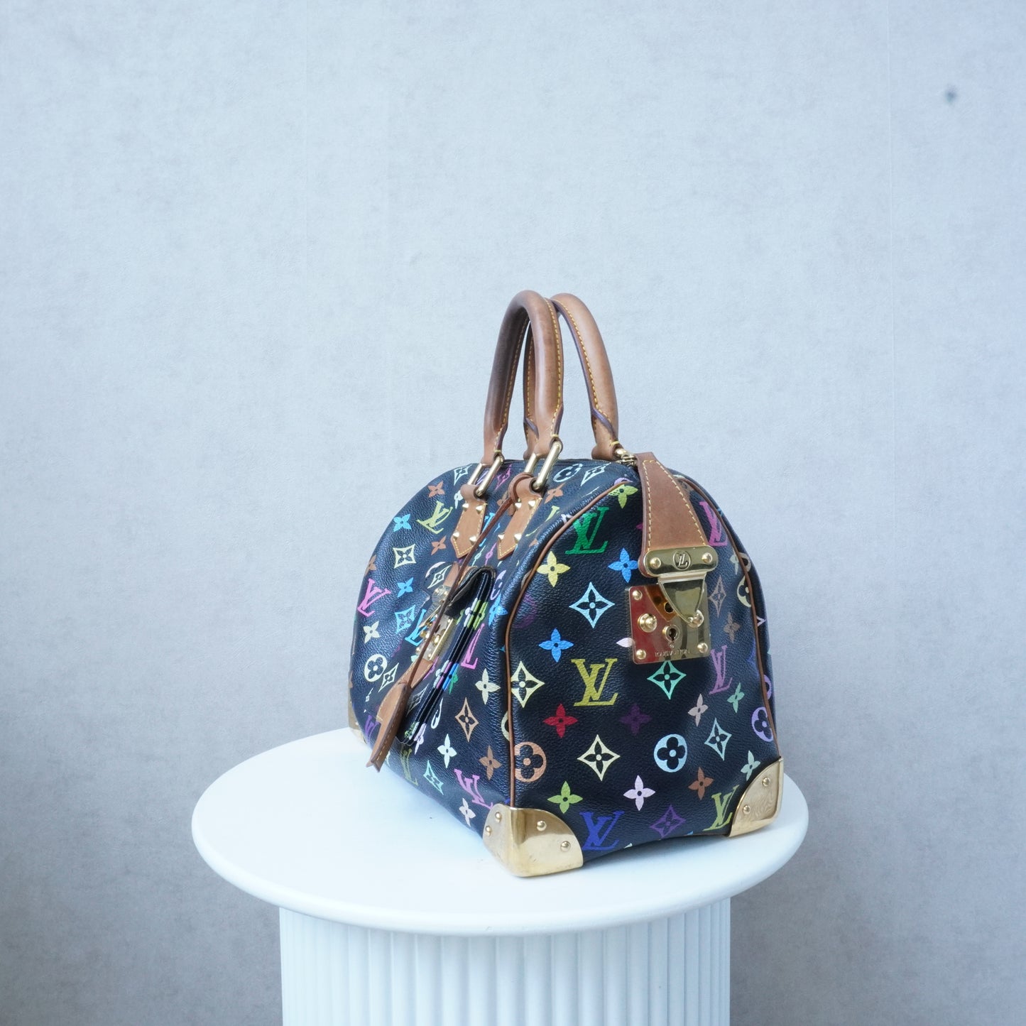 Louis Vuitton Speedy 30 Multicolor Noir