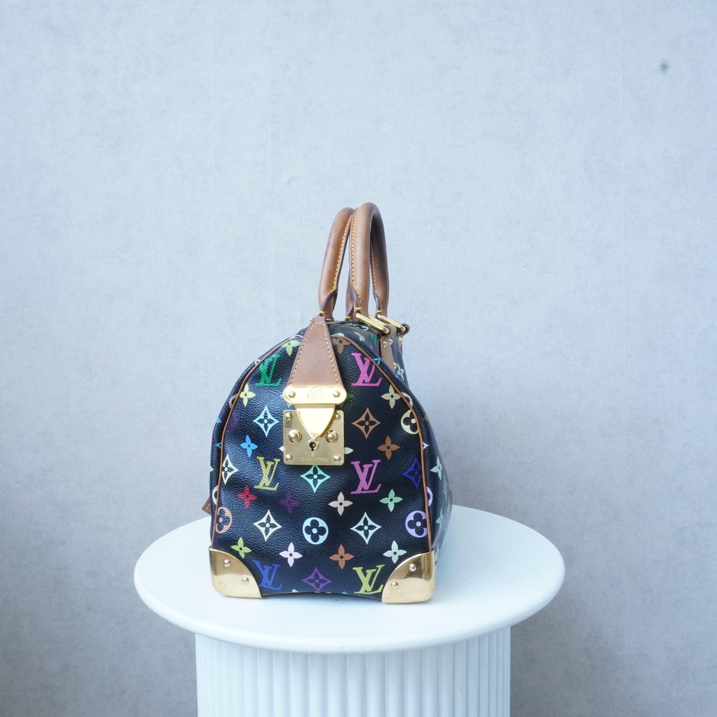 Louis Vuitton Speedy 30 Multicolor Noir