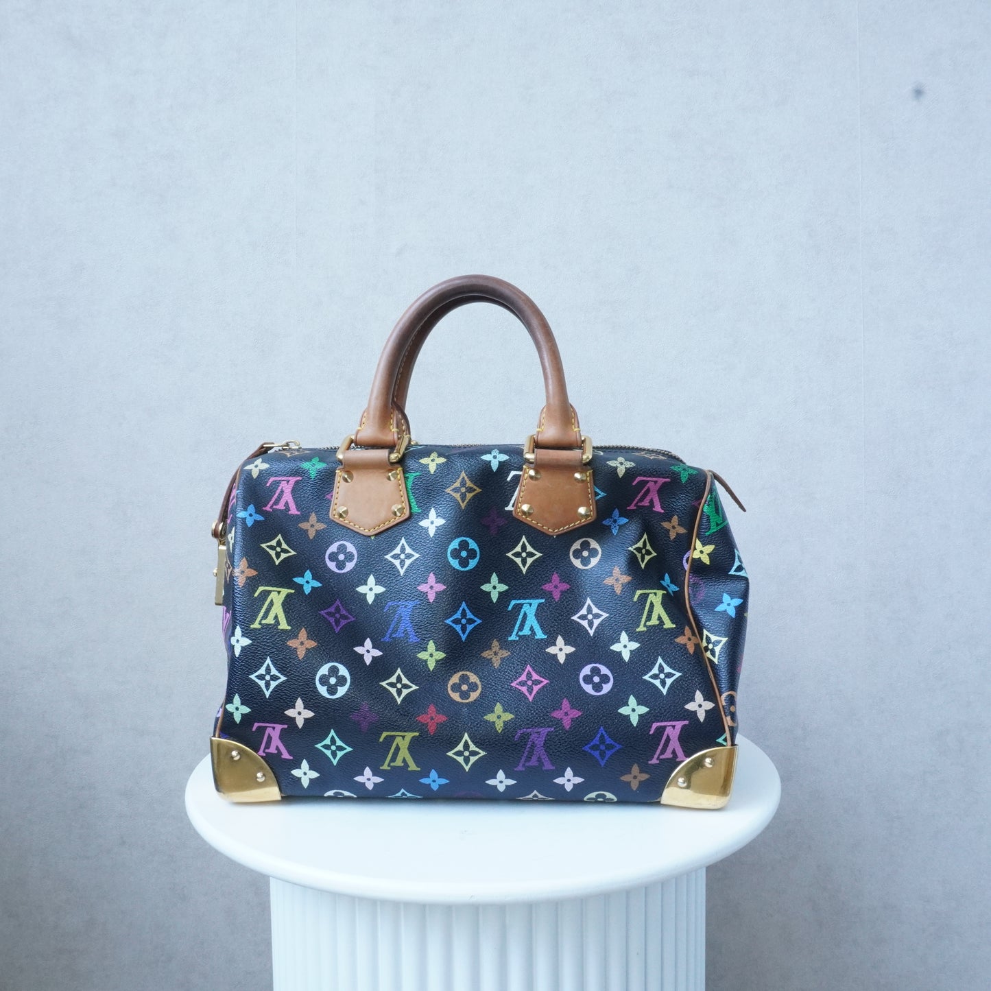 Louis Vuitton Speedy 30 Multicolor Noir