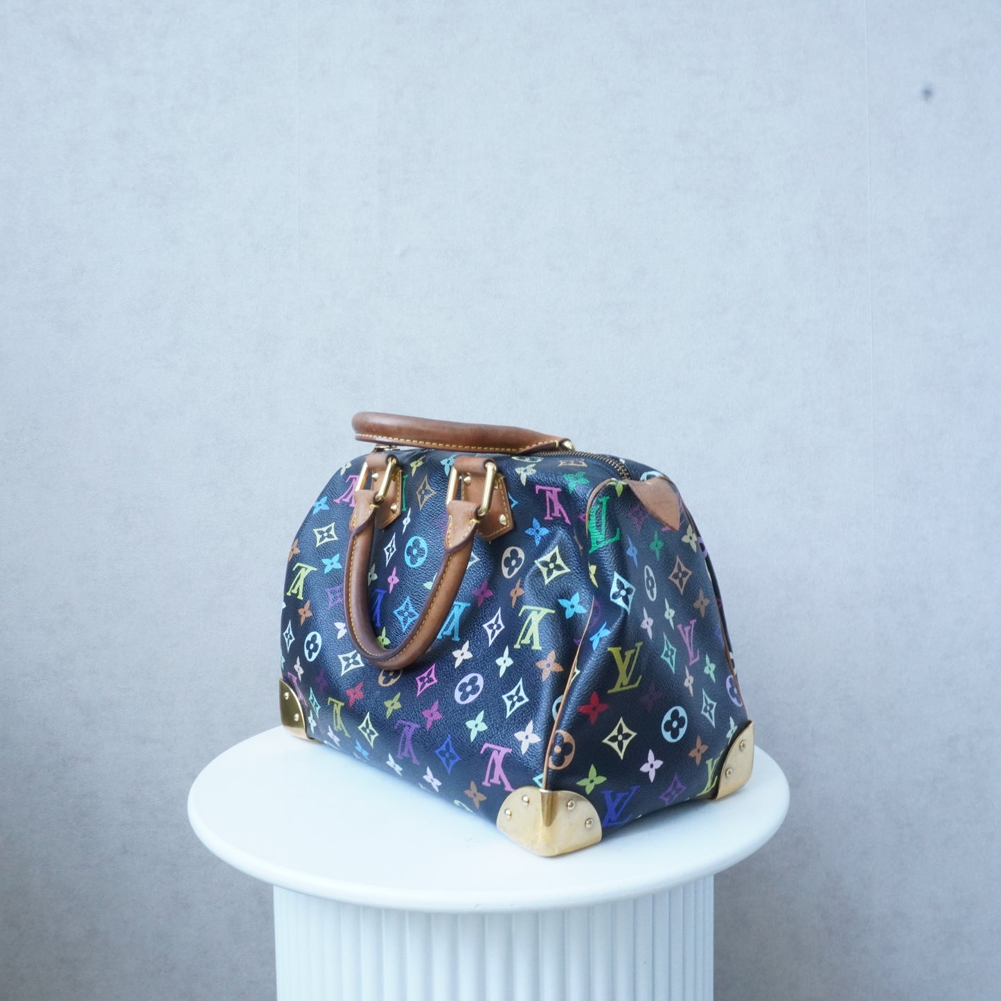 Louis Vuitton Speedy 30 Multicolor Noir
