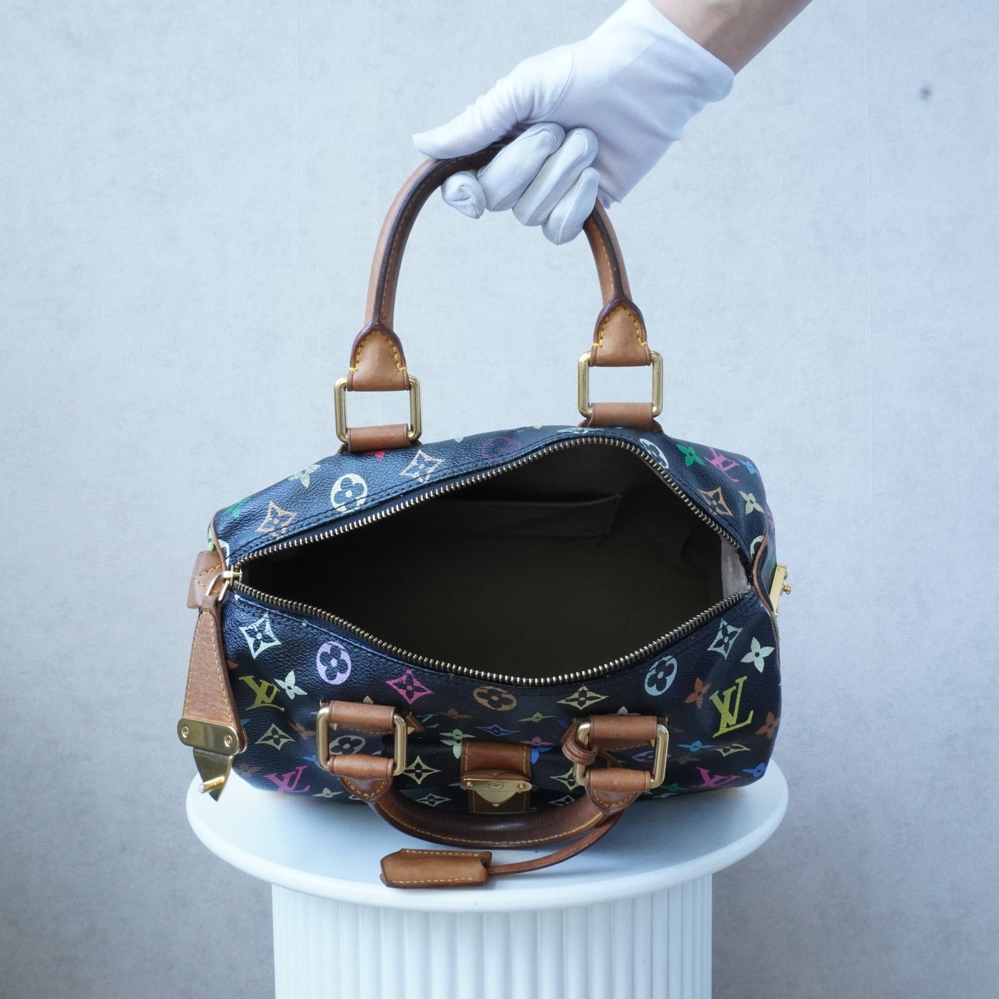 Louis Vuitton Speedy 30 Multicolor Noir