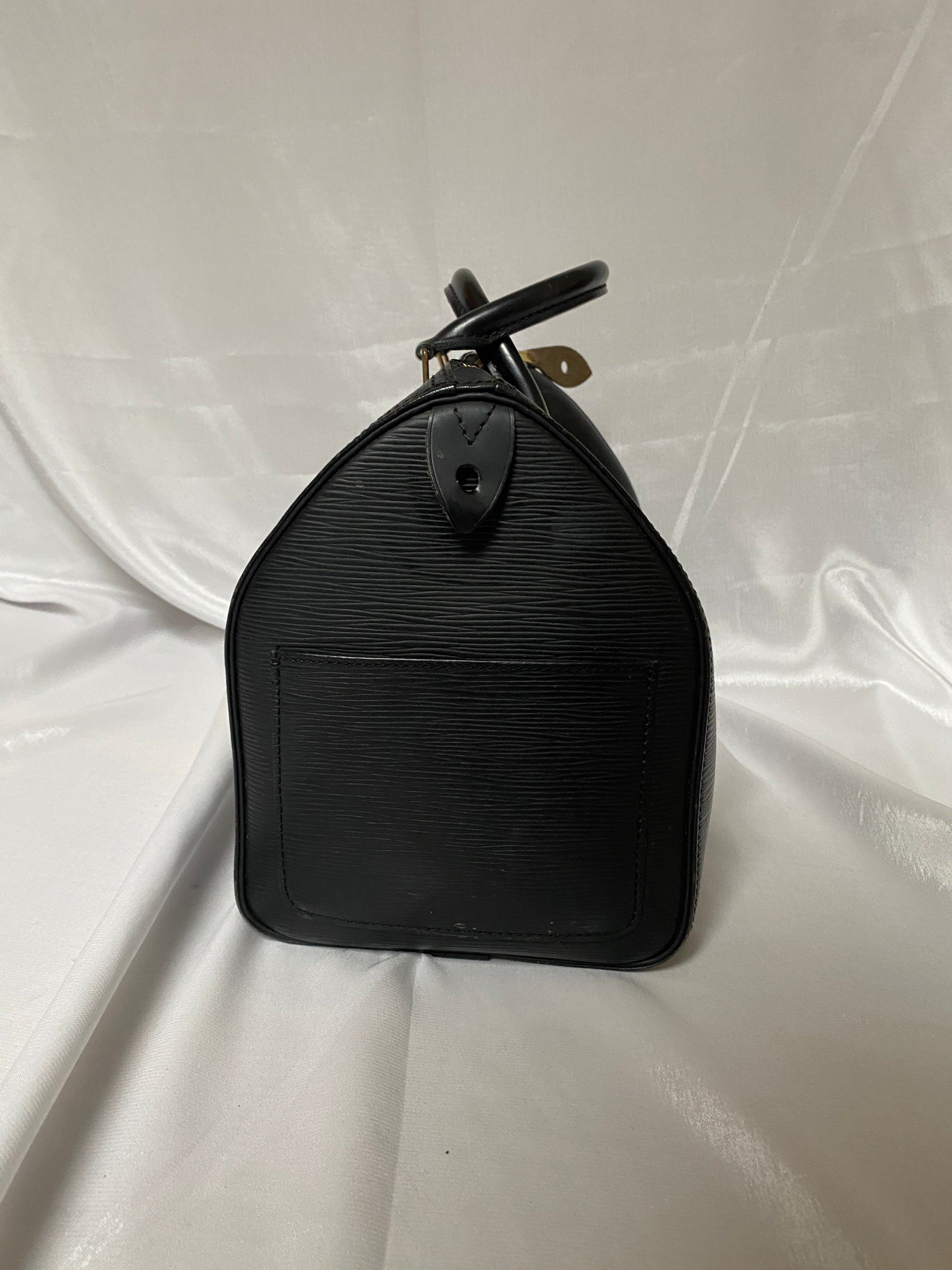 Louis Vuitton Speedy 30 epi black