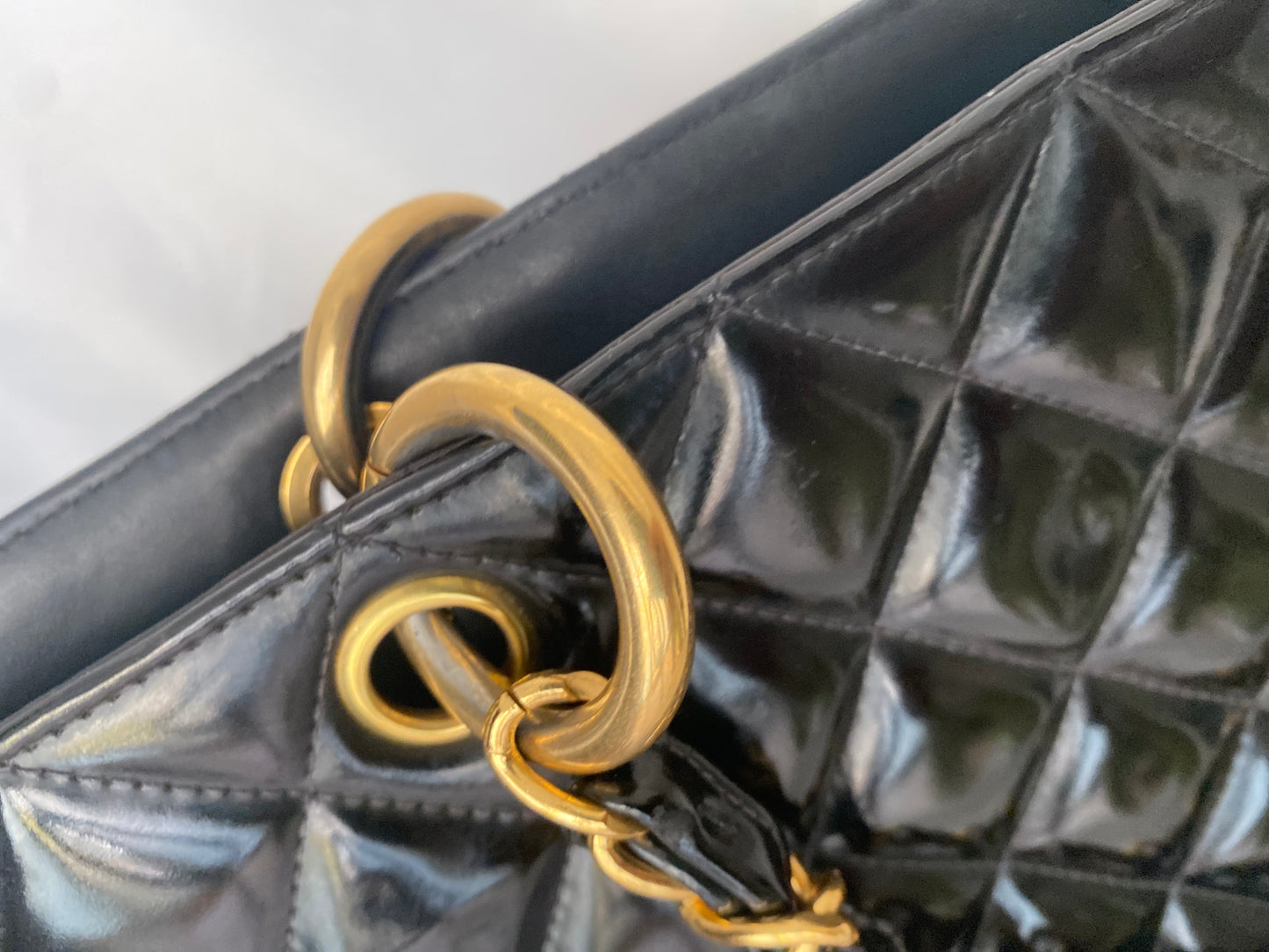 Chanel Tote Bag Patent Leather (1997-1999)