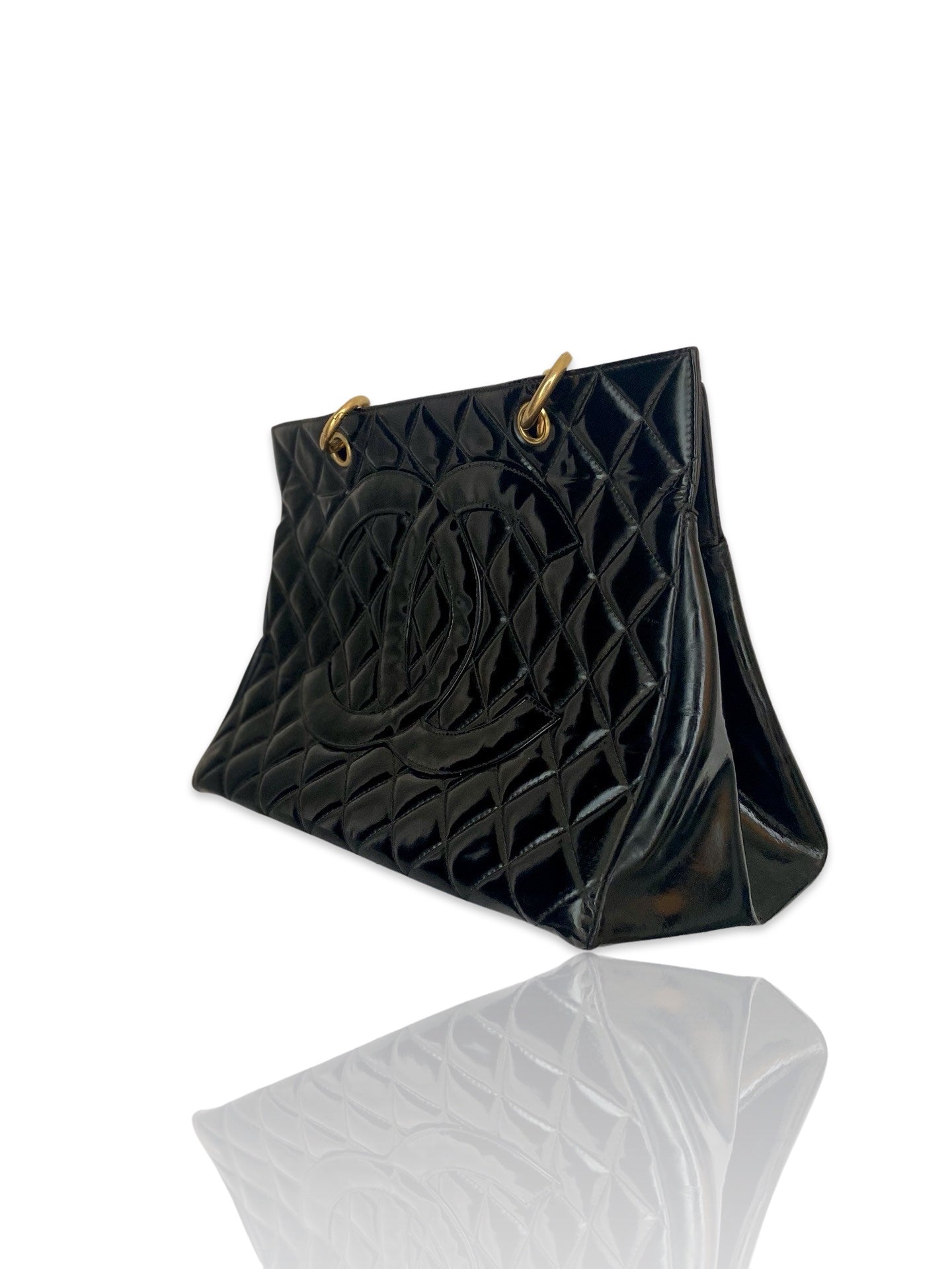 Chanel Tote Bag Patent Leather (1997-1999)