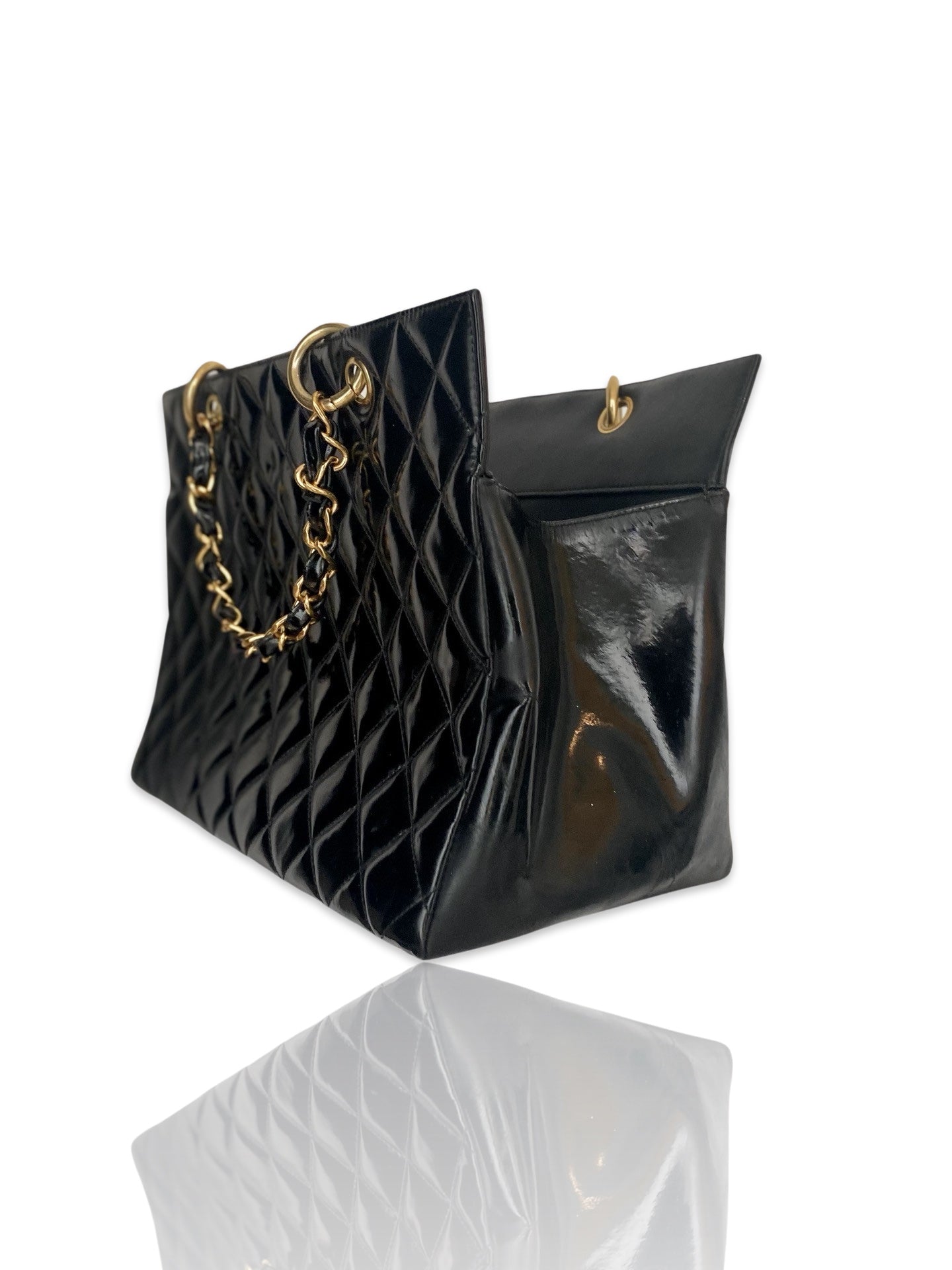 Chanel Tote Bag Patent Leather (1997-1999)